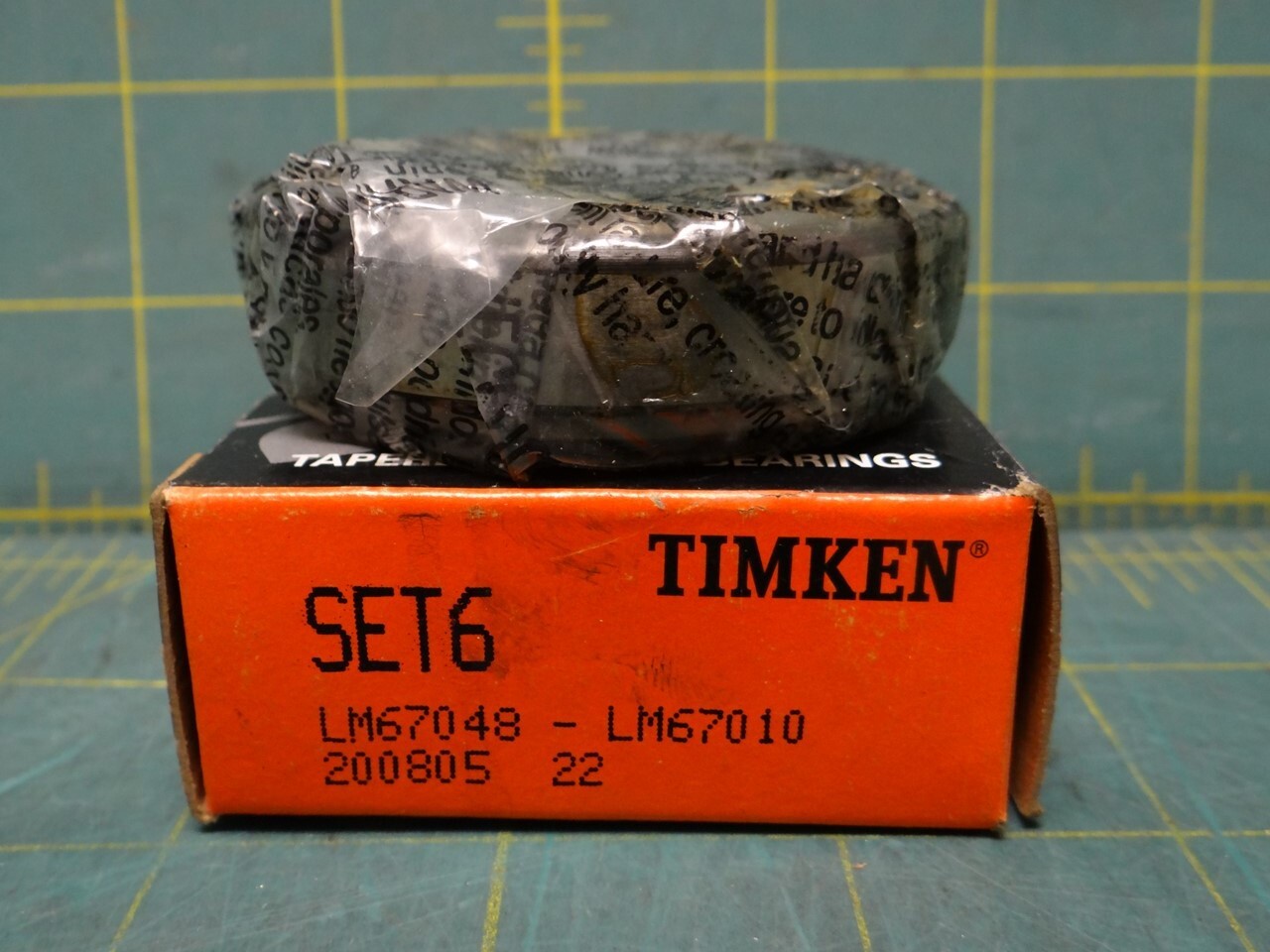 TIMKEN LM67048 – LM67010 Taper Roller Bearing 1 1/4″ bore, 2.328″ OD, 0.465″ W