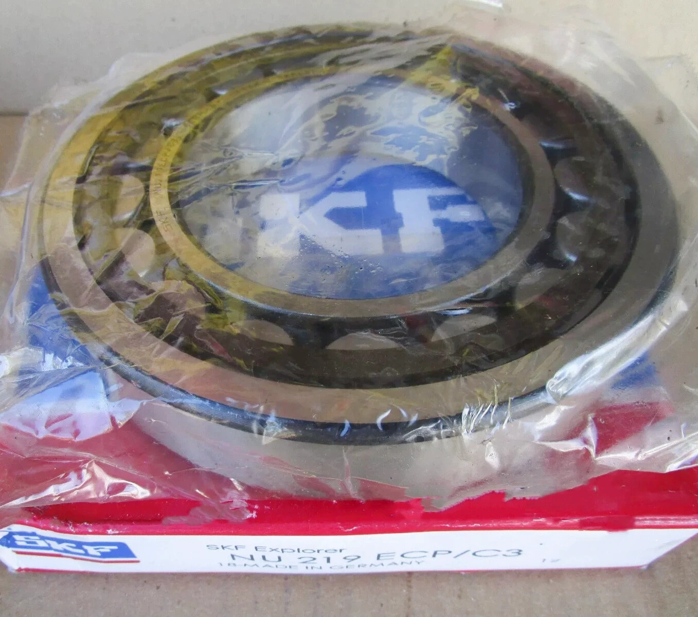 NEW SKF NU 219 ECP/C3 single row cylindrical roller bearing 1PCS #AT