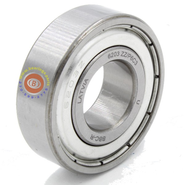 6203-ZZ Shielded Radial Ball Bearing 17 X 40 X 12mm – Baltic Bearing