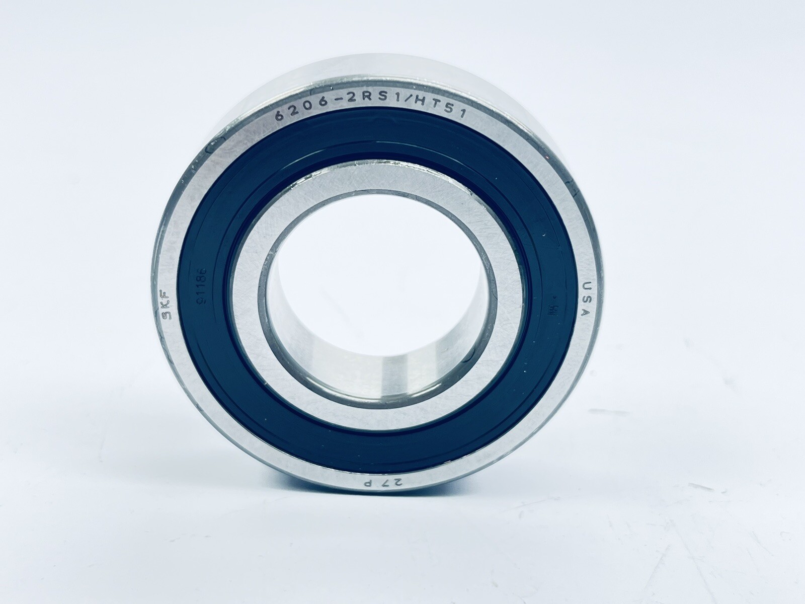 LOT OF 4 SKF 6206-2RS1 DEEP GROOVE BALL BEARING 30mmID 62mmOD 16mmWIDE