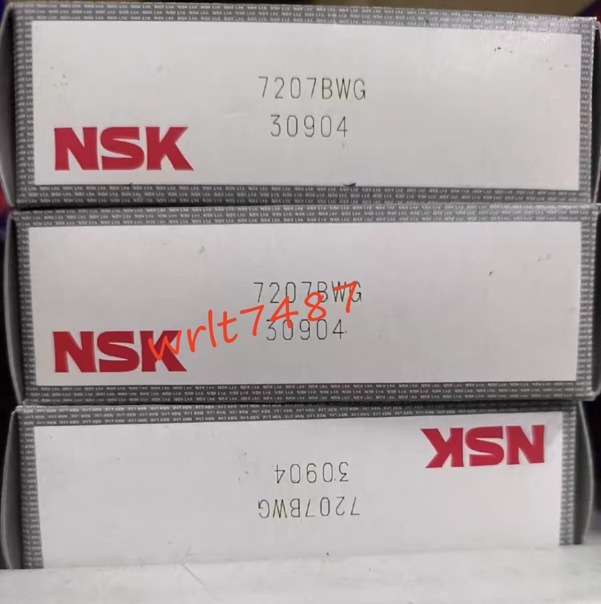 1X NSK 7207BWG angular contact ball bearing