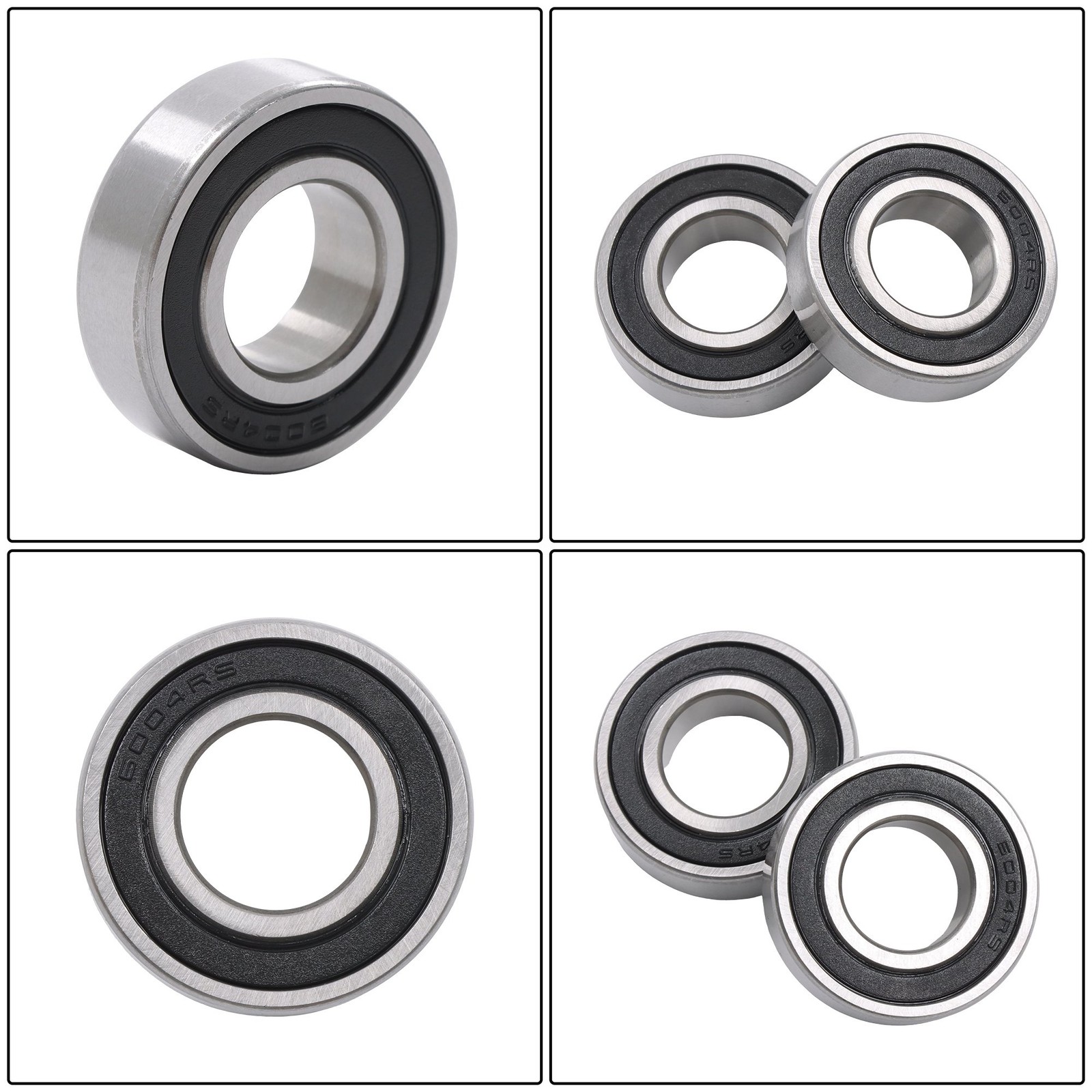 10 Count 6004-2RS C3 Premium Rubber Sealed Ball Bearing 20x42x12mm Precision
