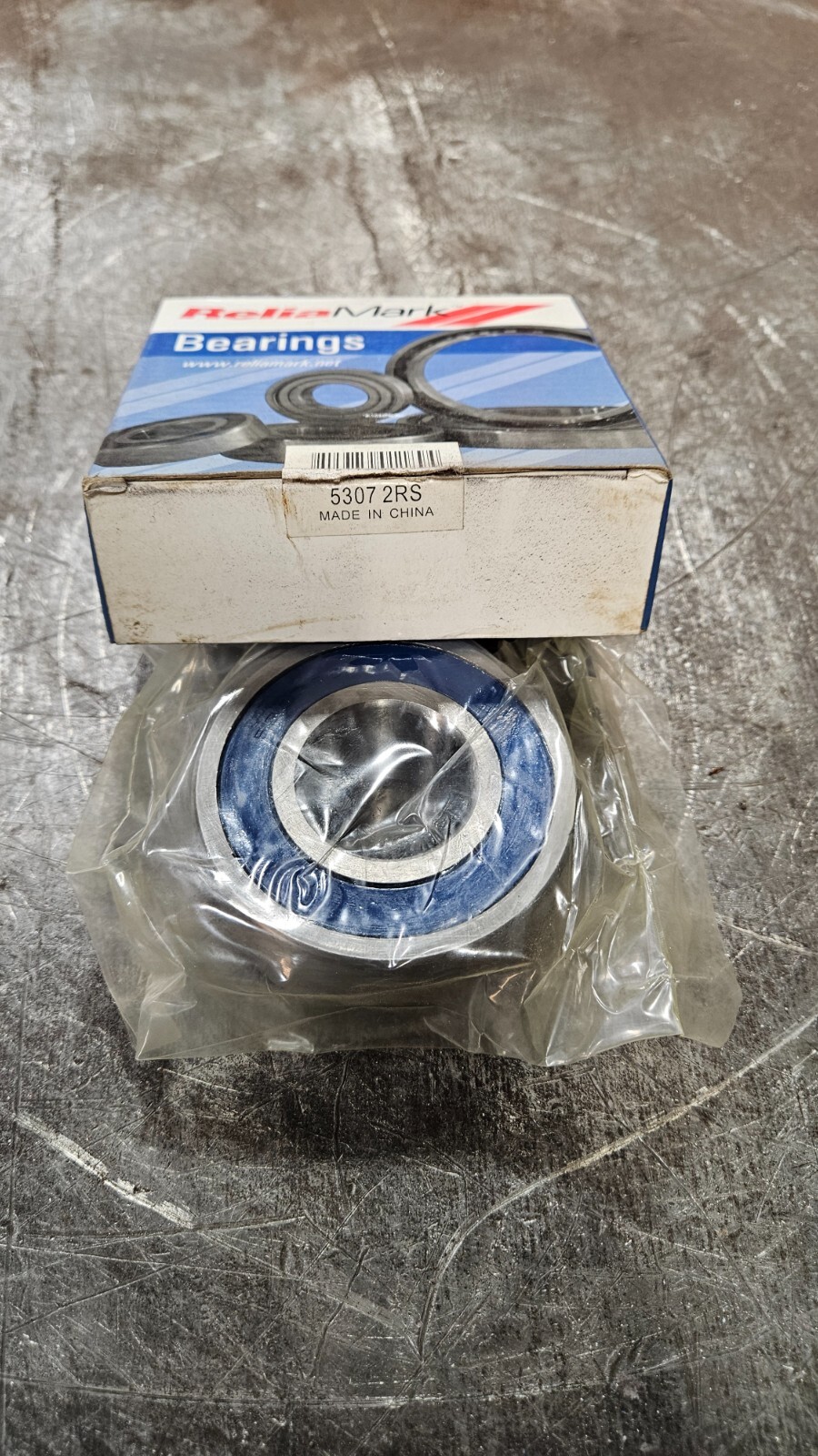 ReliaMark 5307-2RS Angular Contact Ball Bearing 35x80x34.9mm