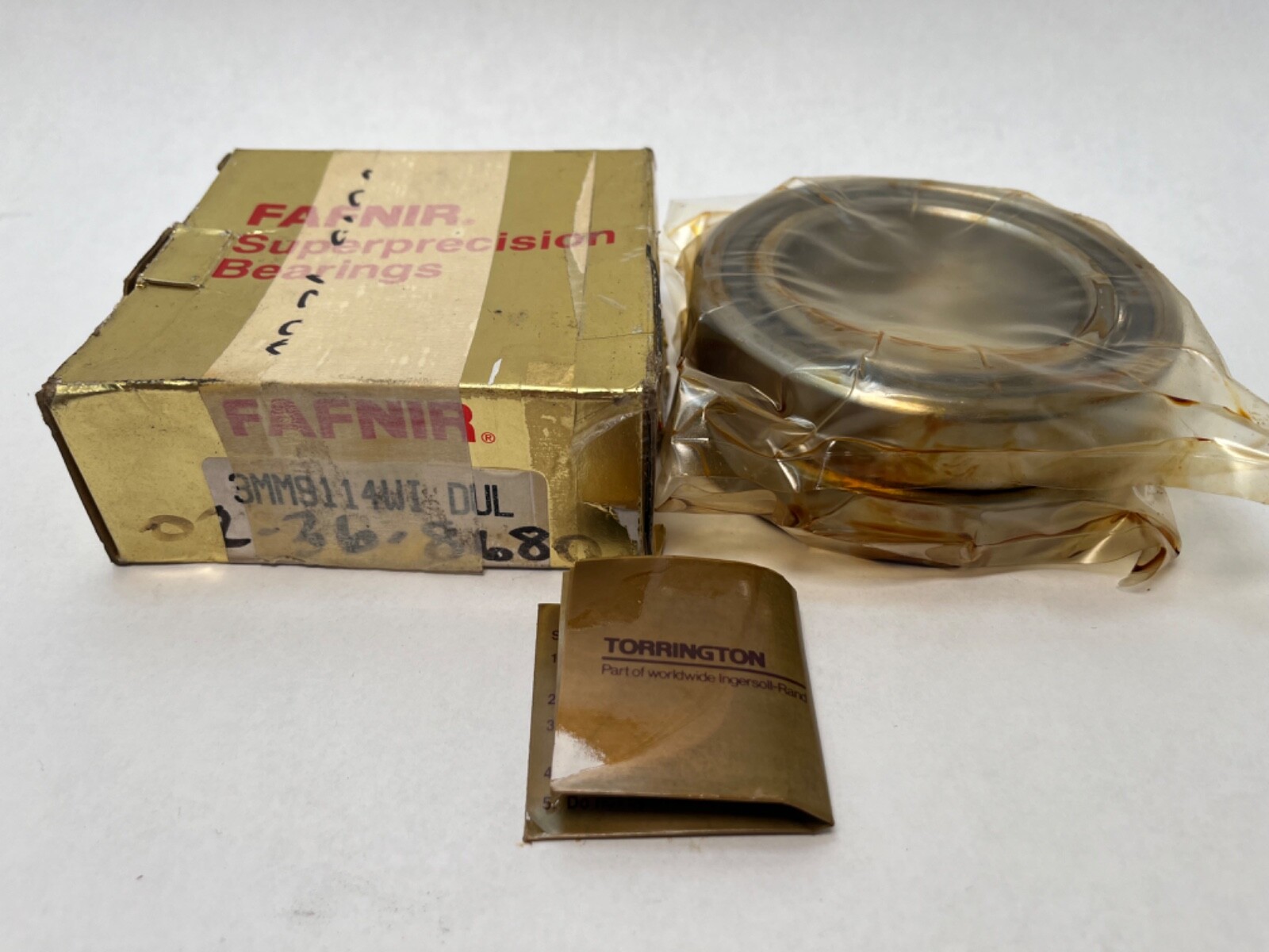 Fafnir 3MM9114WI-DUL Bearing 70x110x20 mm 7014A 7014E 3MM-9114-WI-DUL USA