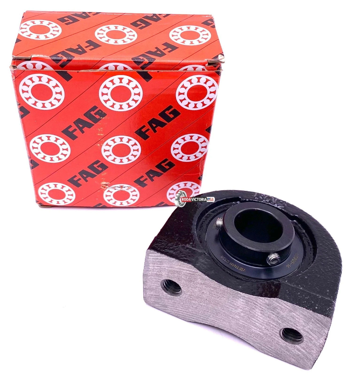 FAG UCPA205 14 J7 Housing and Bearing UC205-14 + PA205-J7 22.23x84x38 mm