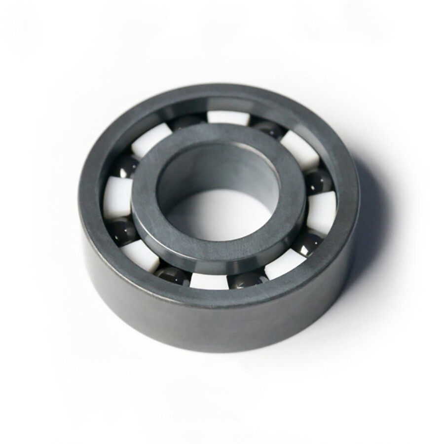 ID 3-50mm Si3N4 Silicon Nitride Full Ceramic Ball Bearings With Cage Insulation