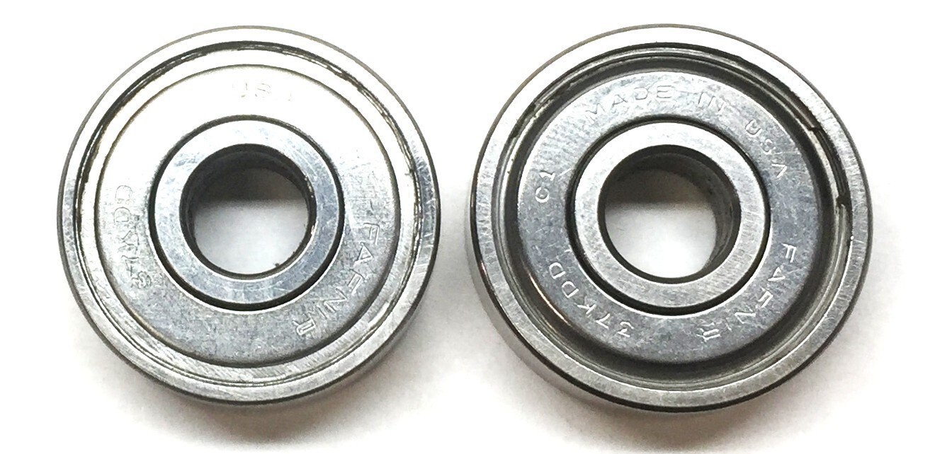 FAFNIR Sealed Roller Ball Bearing 37KDD [Lot of 2] NOS