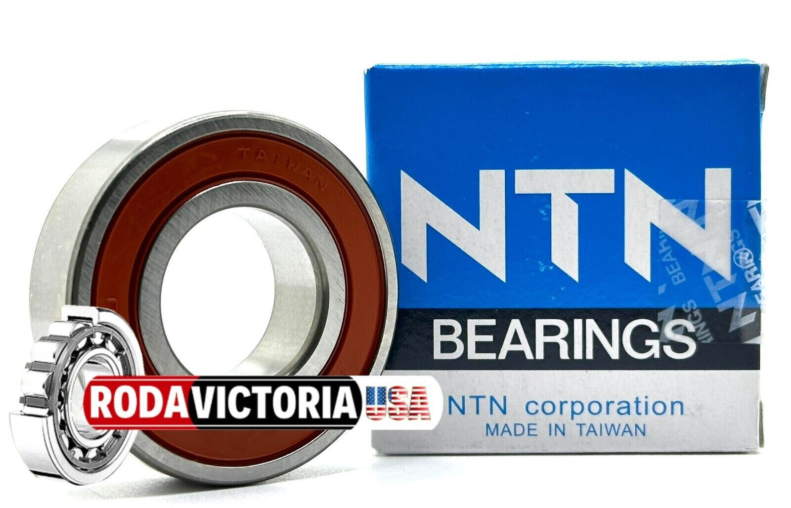 NTN 6004 LLU CM BALL BEARING, RUBBER SEALED 6004 2RS DDU LLB 20x42x12mm