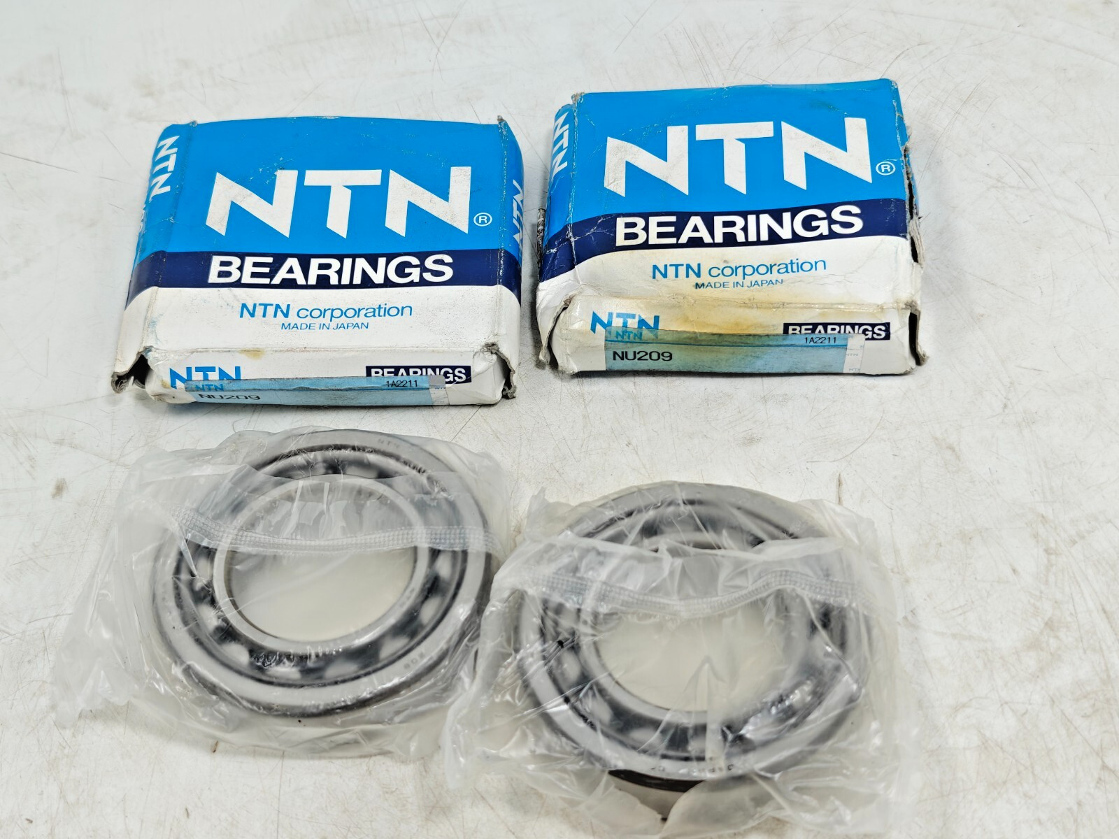 NU209 NTN Cylindrical Roller Bearing 45x85x19 mm NTN NU 209
