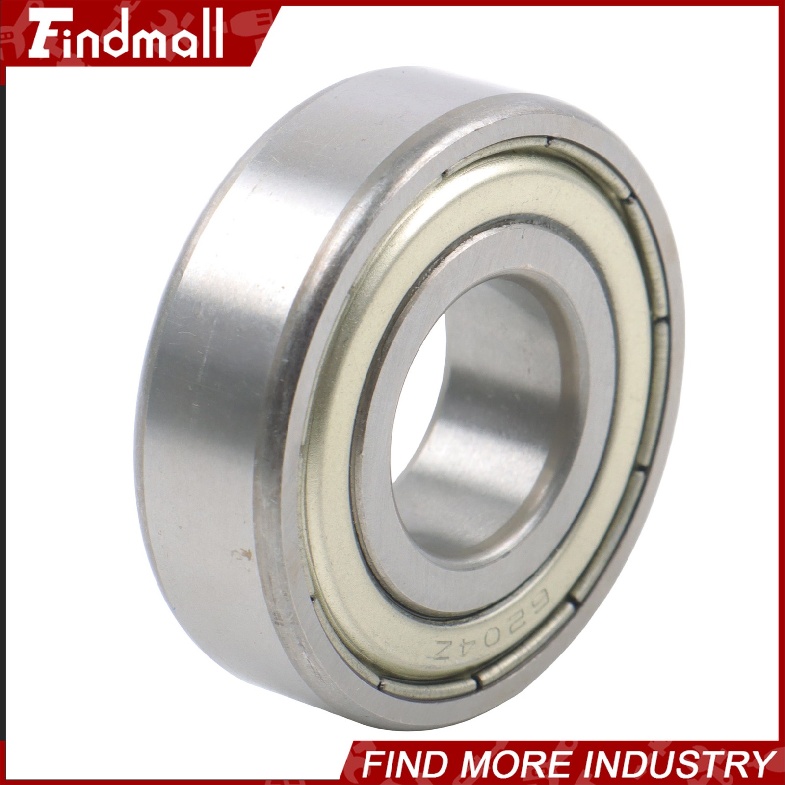 Findmall 10 Pcs 6204 ZZ Bearings 20x47x14mm Metal Shielded Deep Groove