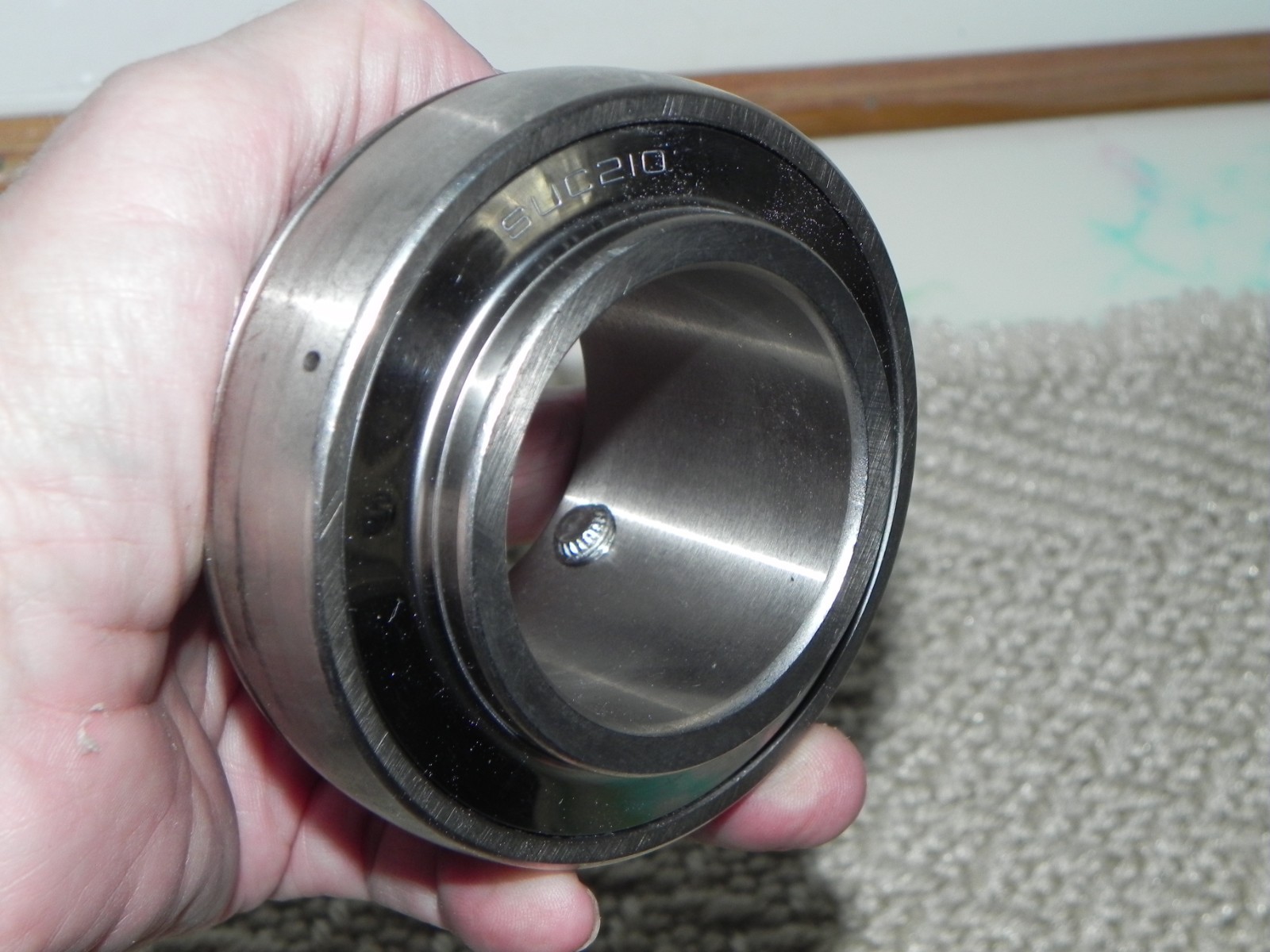FSY SUC210 Stainless Steel Insert Bearing, Bore 50 mm (2 in), 90mm (3.54 in)OD