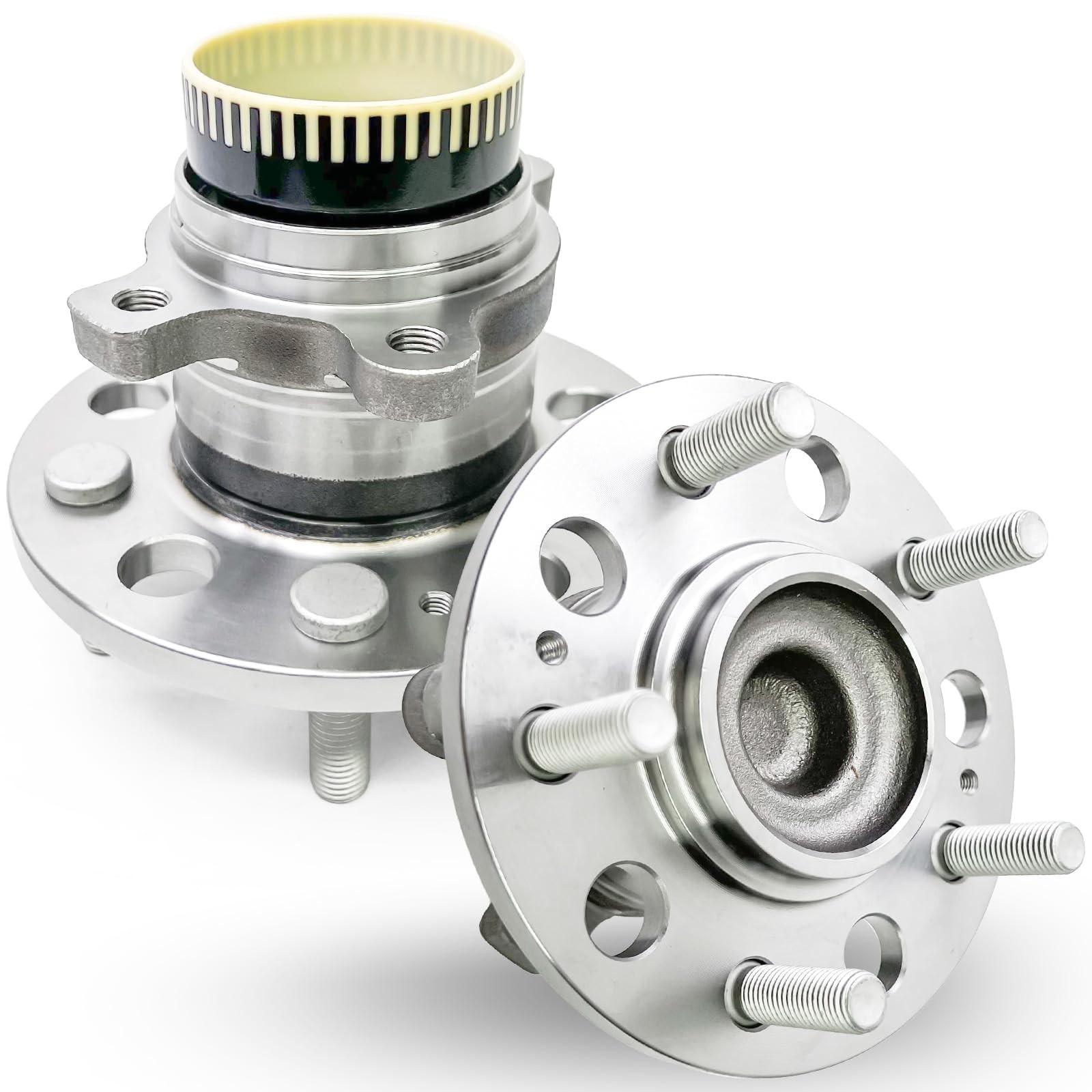 Pair 512437 Rear Wheel Bearing Hub Assembly Compatible with Kia Optima 2011-2…