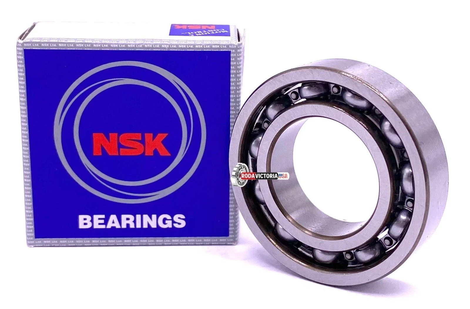 NSK Japan 6904 C3 Deep Groove Ball Bearing, OPEN Type, No Seals 61904 20x37x9 mm