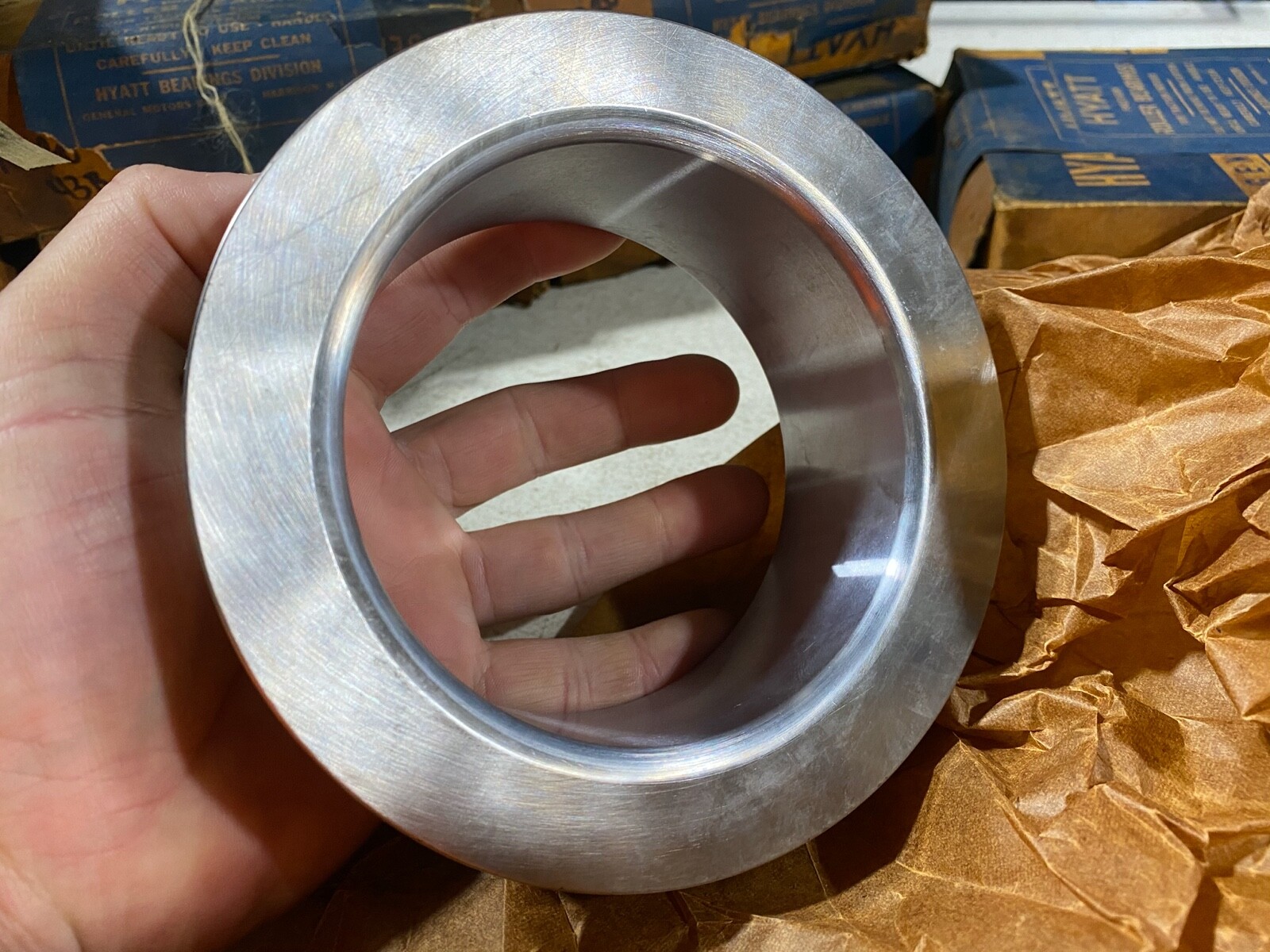 One (1) Delco Hyatt Roller Bearing R-0320 Part / Race / Brace Inner Ring 43B NOS