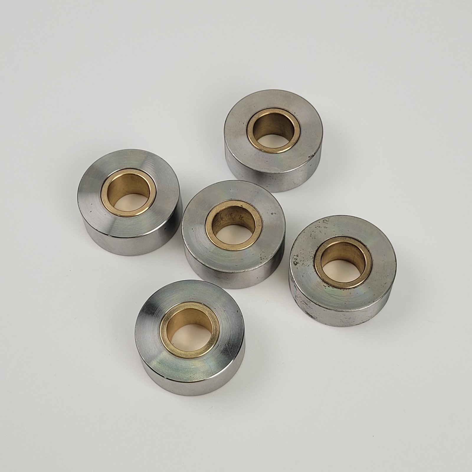 Lot of 5, Bearing Spacer, 15mm Inner Diameter, 37mm Outer Diameter – USED