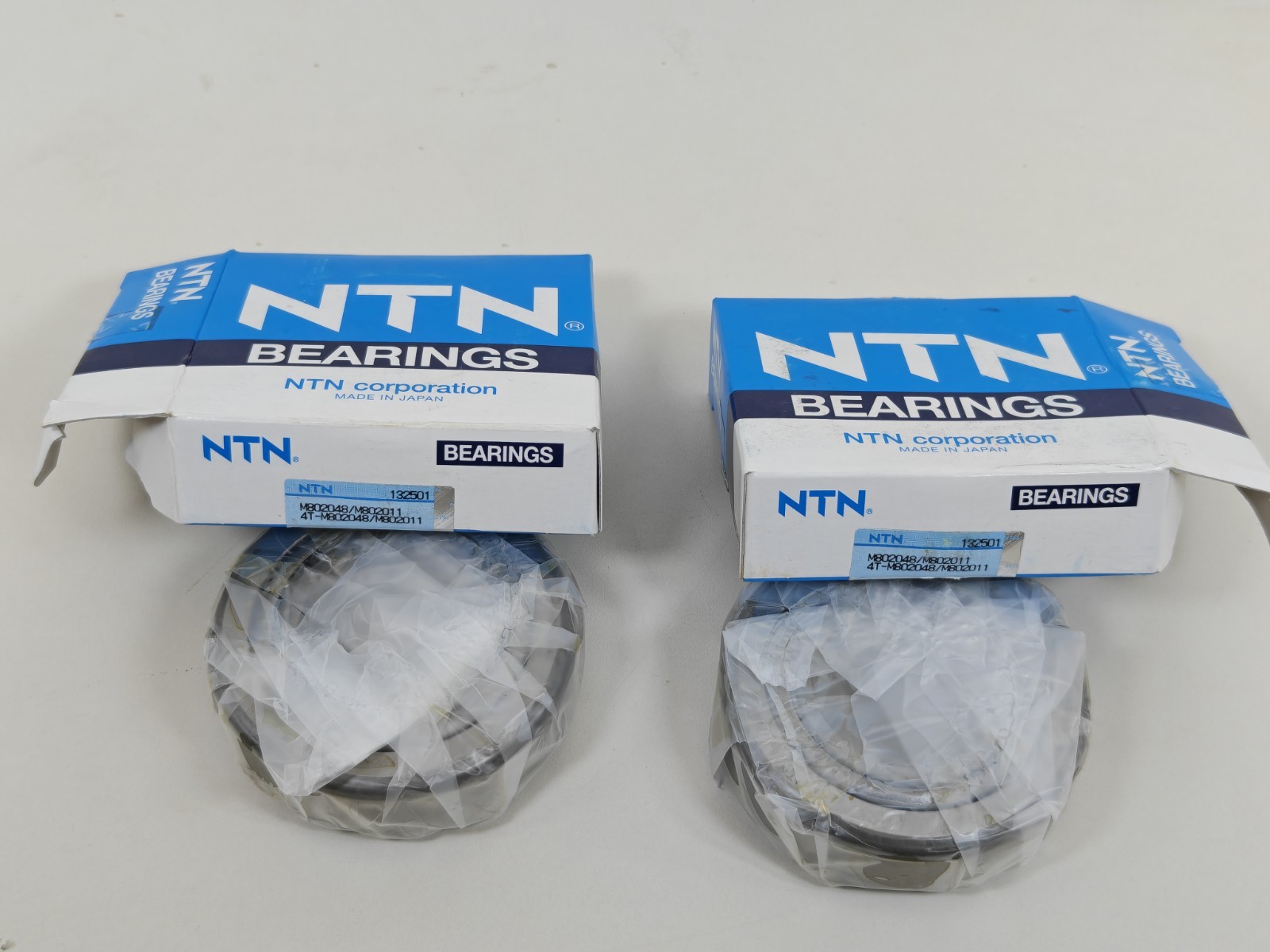 (2Pcs) M802048 M802011 NTN Taper Roller Bearing Cone&Cup NTN 54A307 54A308 USA