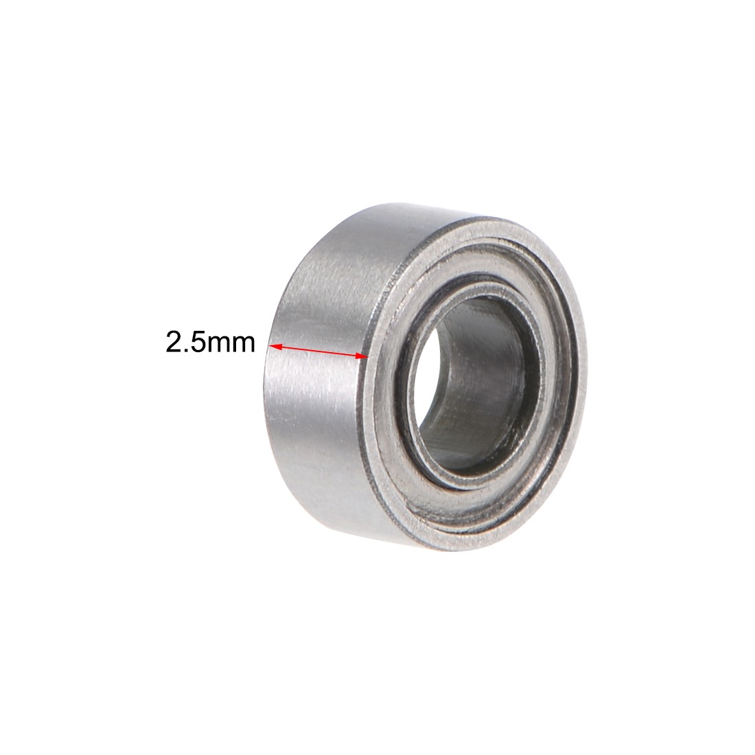 SMR63ZZ Stainless Steel Ball Bearing Shielded MR63ZZ Bearings 5sets