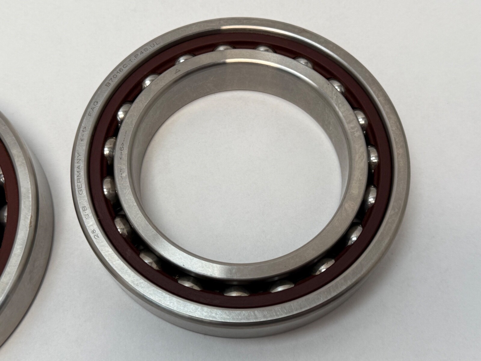 FAG B7016C.T.P4S.DUL Bearing 7016C B-7016-C-T-P4S-DUL 80x125x22 mm 2 Pcs
