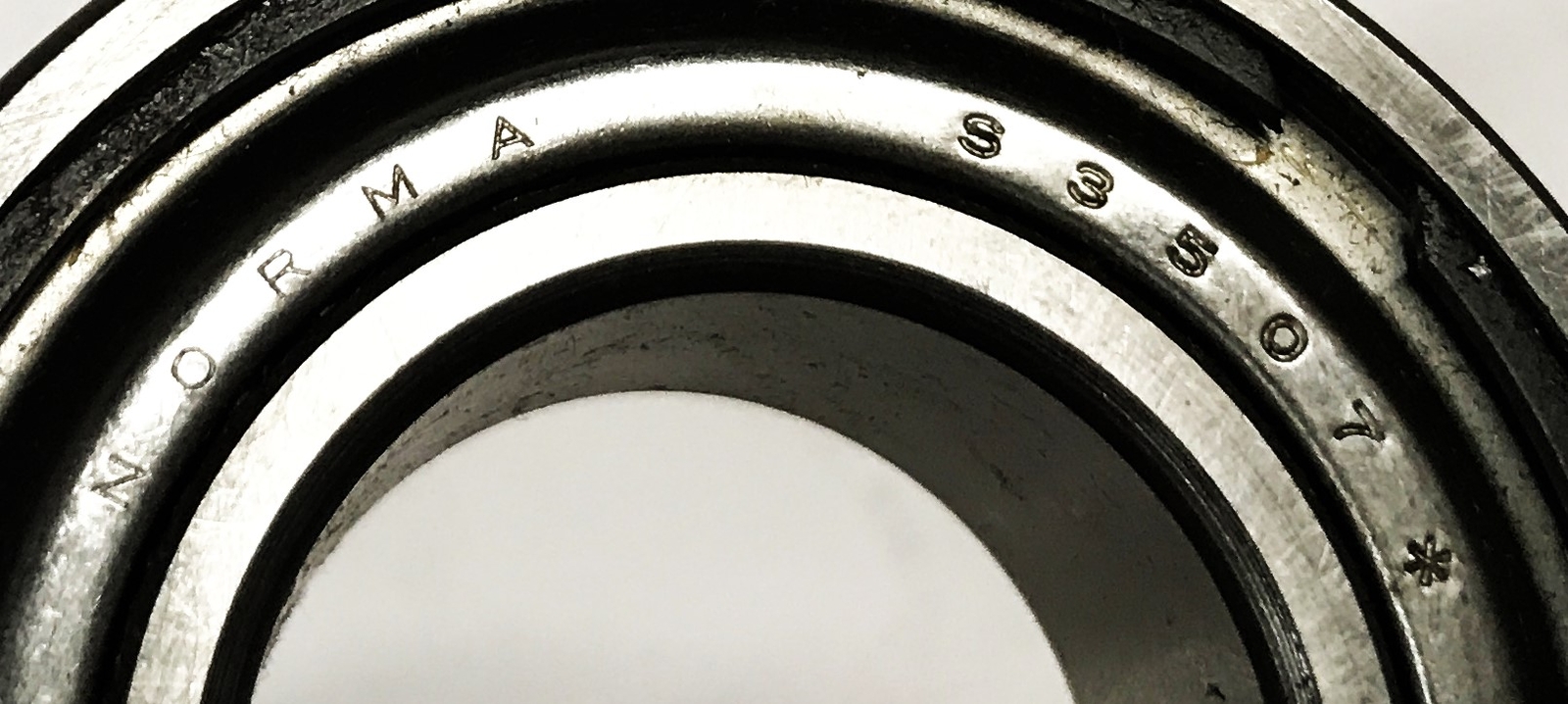 Norma Single Row Ball Bearing S3507 [Lot of 2] NOS