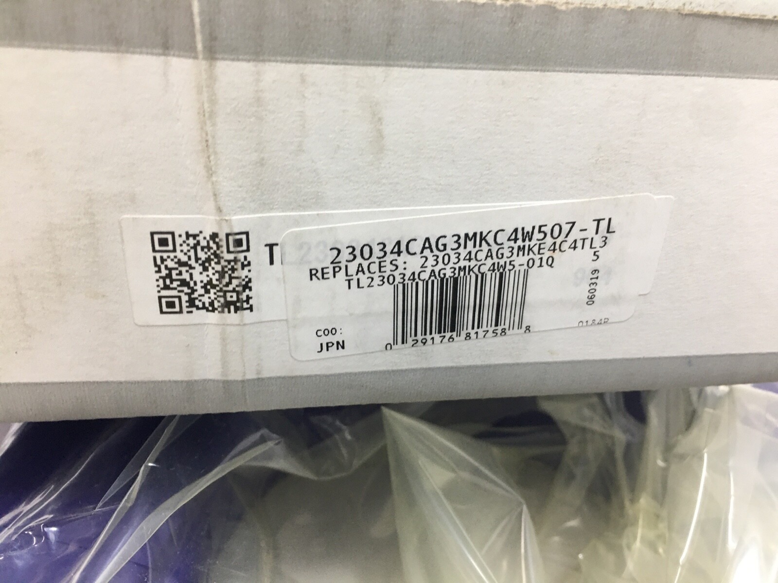 NSK 23034CAG3MKC4 Spherical Roller Bearing 170x260x67 mm 23034 CAG3M K C4 23034K