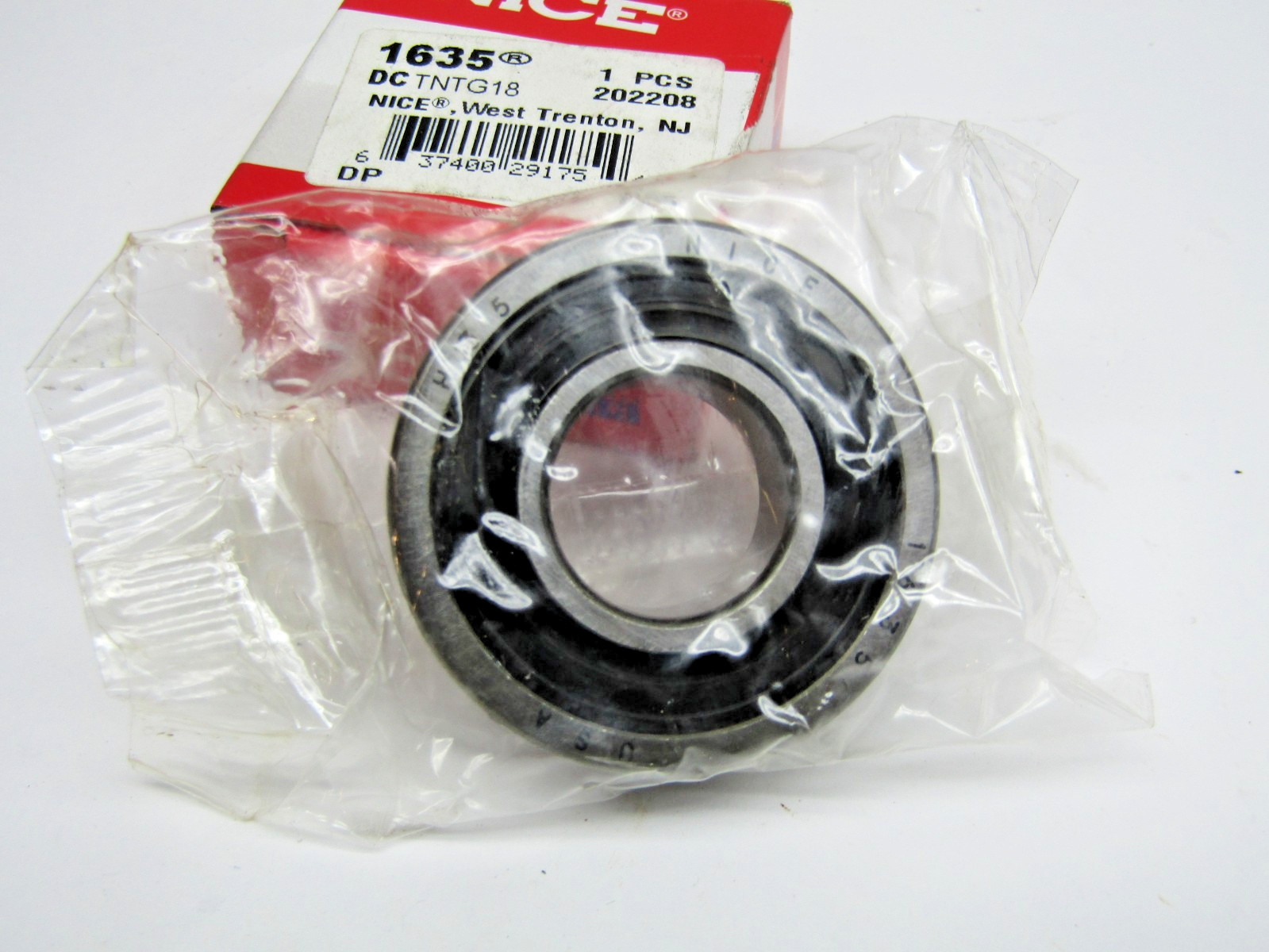 Nice 1635DCTN TG18 3/4″ X 1-3/4″ X 1/2″ Sealed Bearing