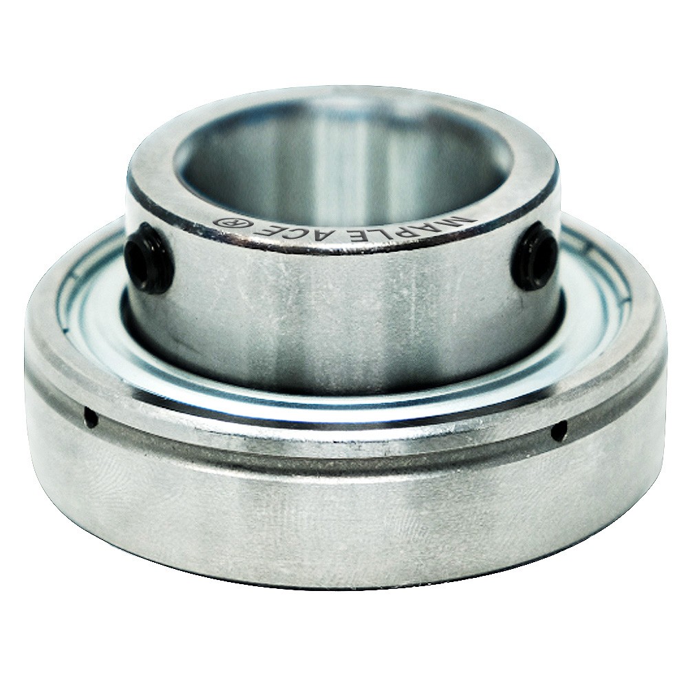 SB202-10 Insert Bearing 5/8″ Bore, Spherical OD, Set Screws (Qty 1)