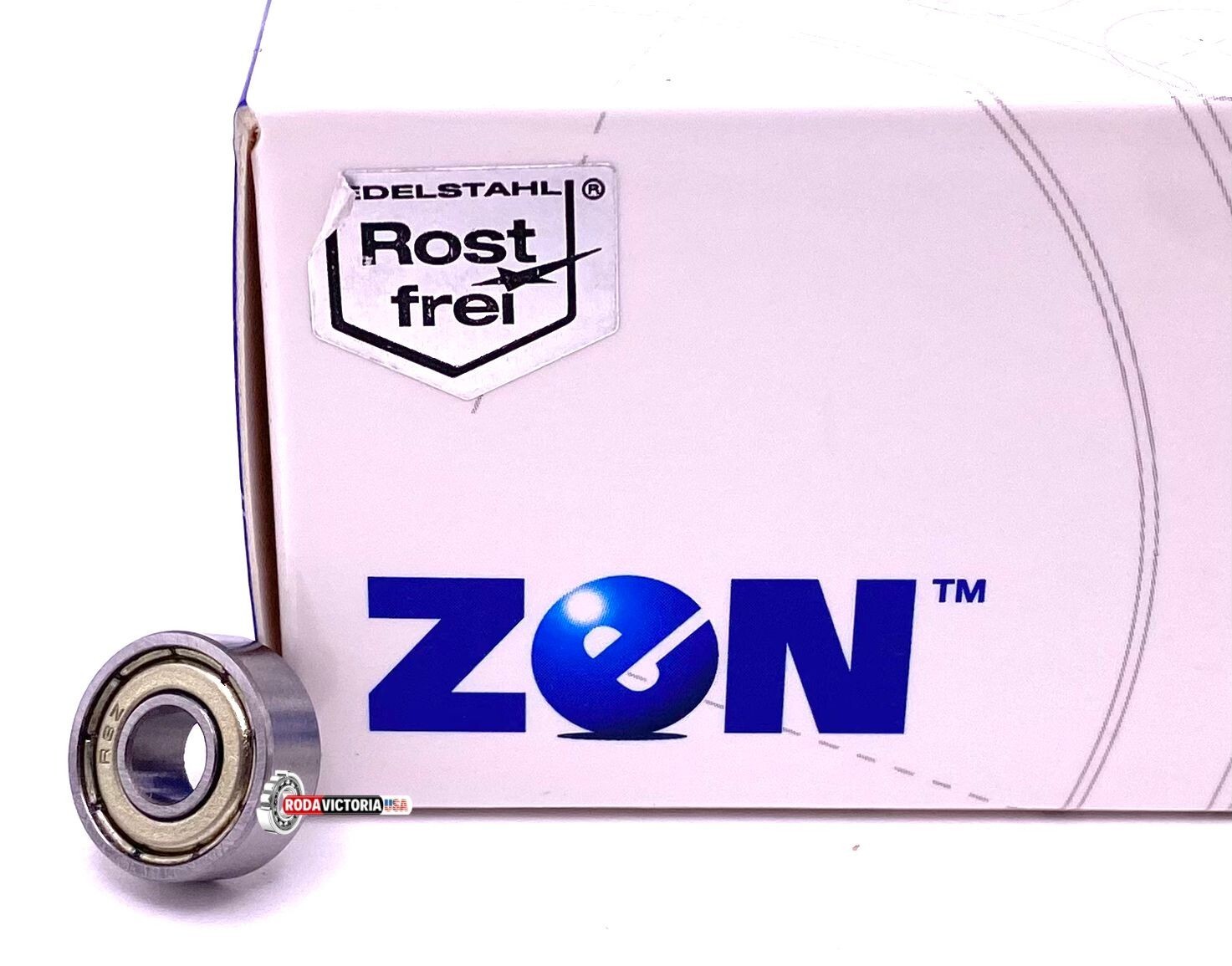 ZEN R3 ZZ Deep Groove Ball Bearing, Metal Shielded 3/16”x1/2”x5/32”