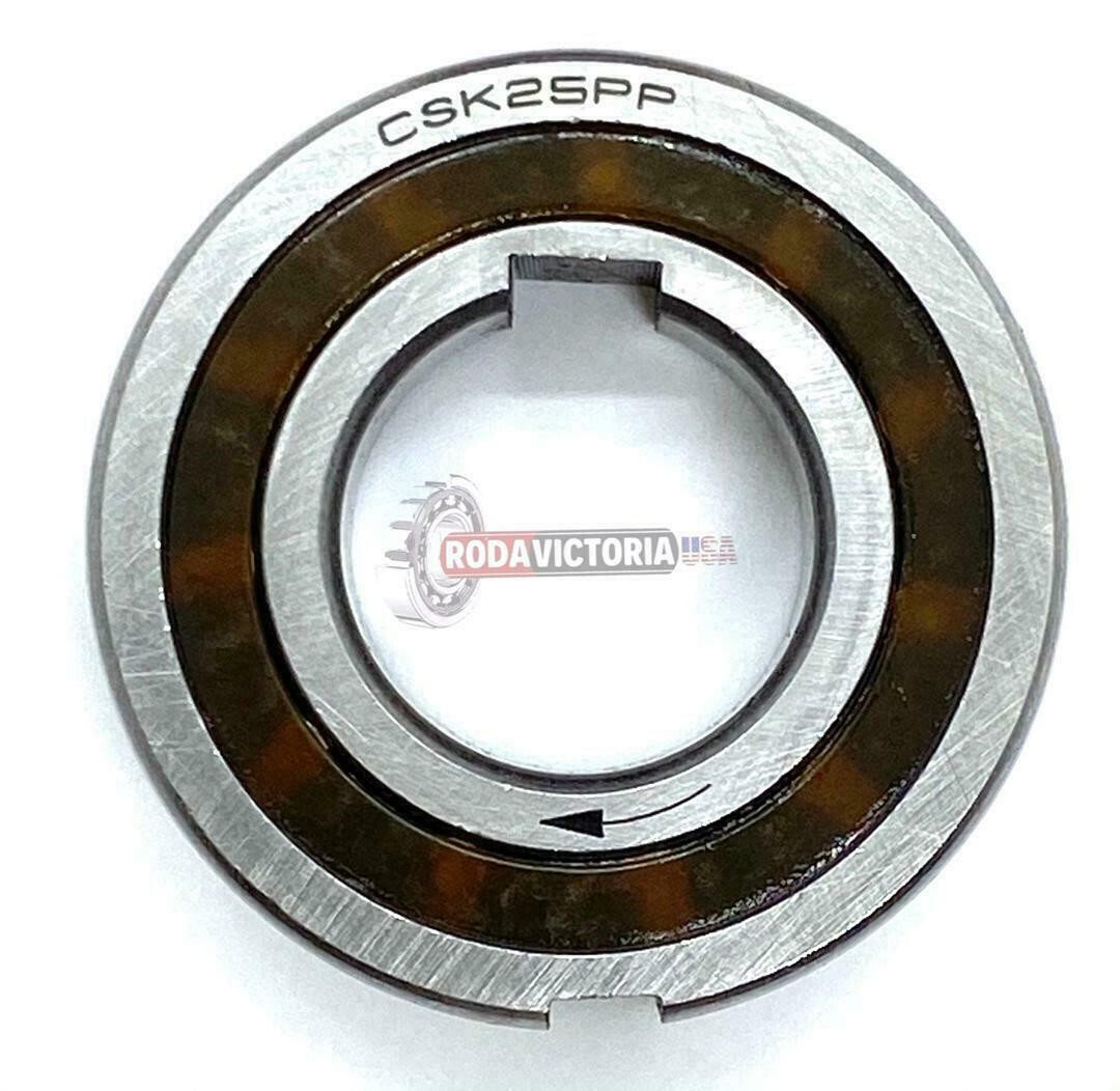 ZEN CSK25PP SPRAG CLUTCH ONE WAY BEARING INTERNAL & EXTERNAL KEYWAYS 25x52x15mm
