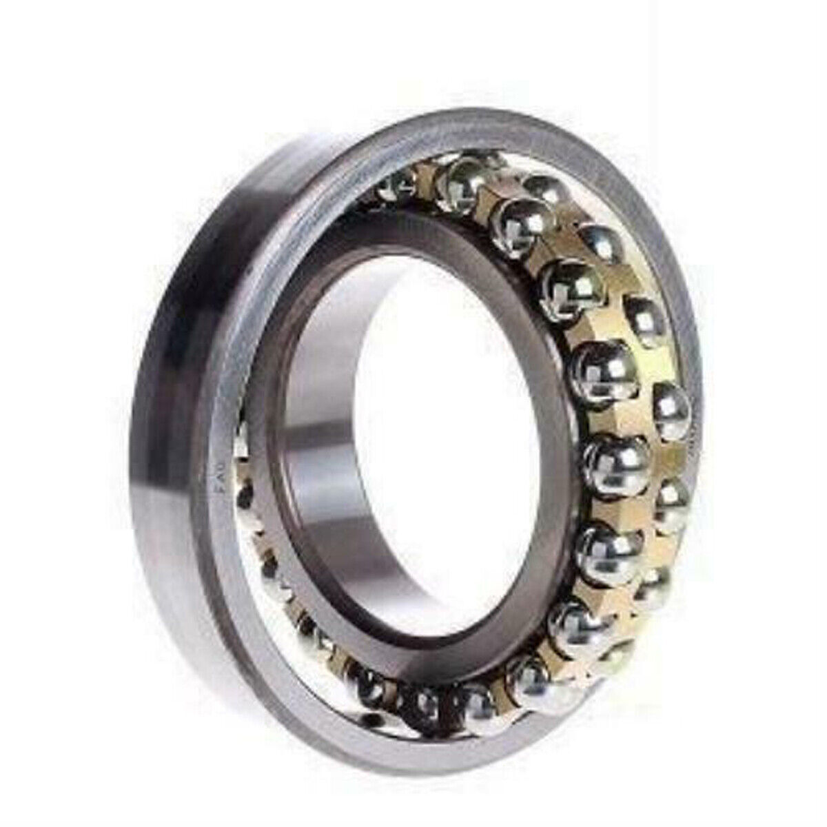 1pc 2205rs 25x52x18mm Self Aligning Ball Bearing Double Row Bearing Steel