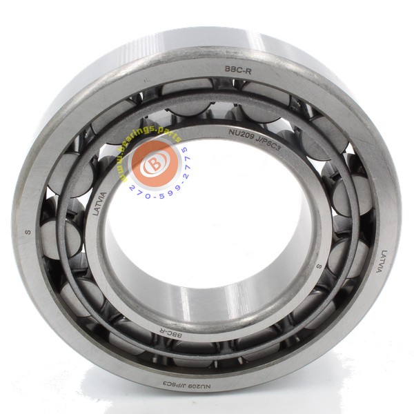 NU209 J P6 C3 Cylindrical Roller Bearing 45x85x19 — Baltic Bearing