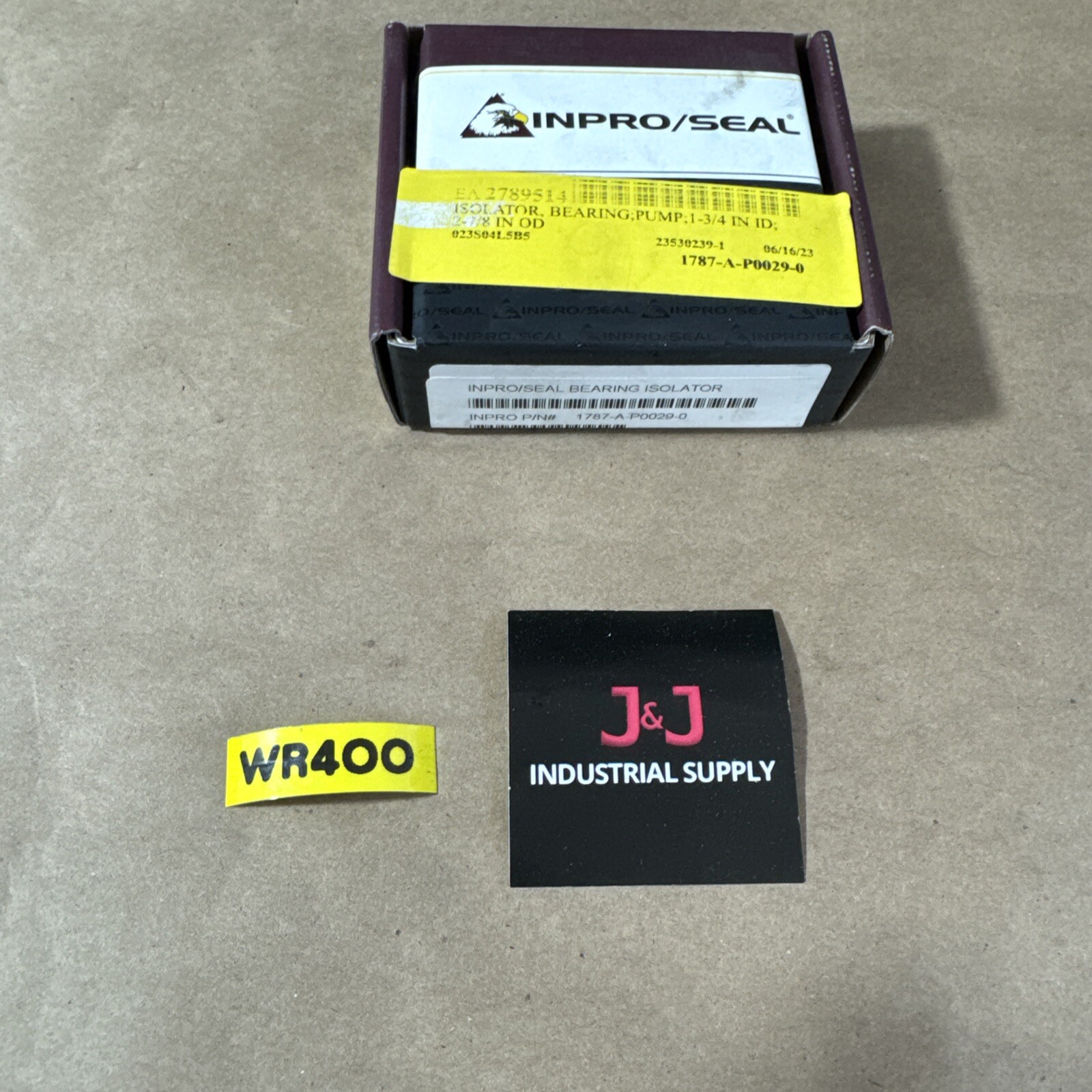 New Inpro / Seal Inpro 1787-A-P0029-0 Bearing Isolator Warranty 🇺🇸
