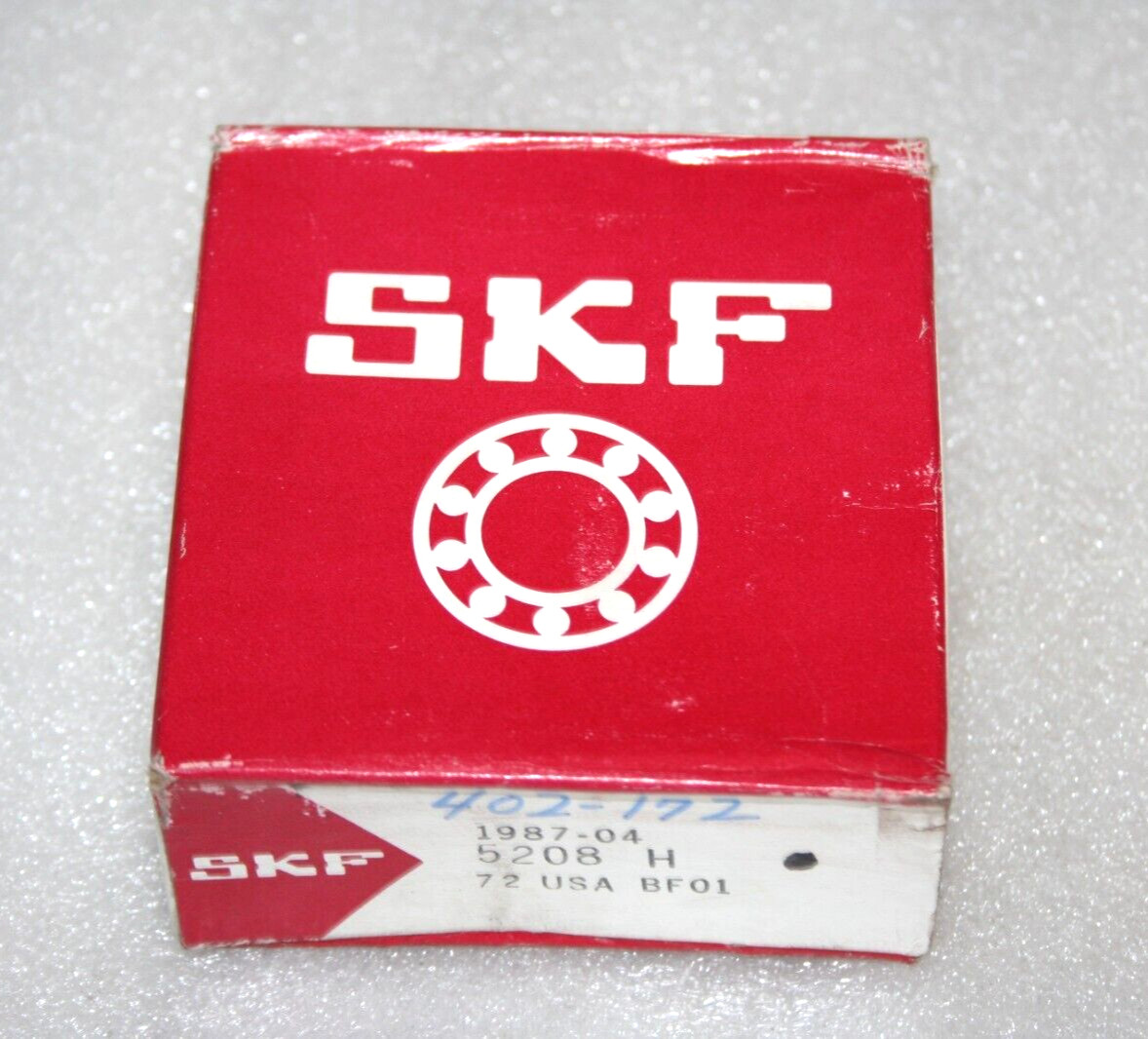 SKF 5208 H Angular Contact Bearing 40 x 80mm x 1-3/16″ 3208 * NEW *