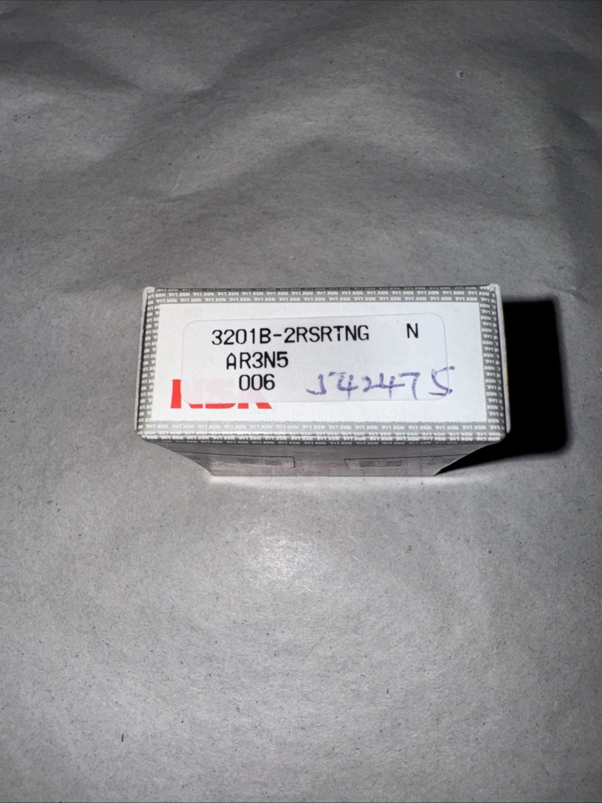 NSK 3201 B-2RSRTNG Sealed Ball Bearing 12x32x15.9 Angular Contact 5201 2RS