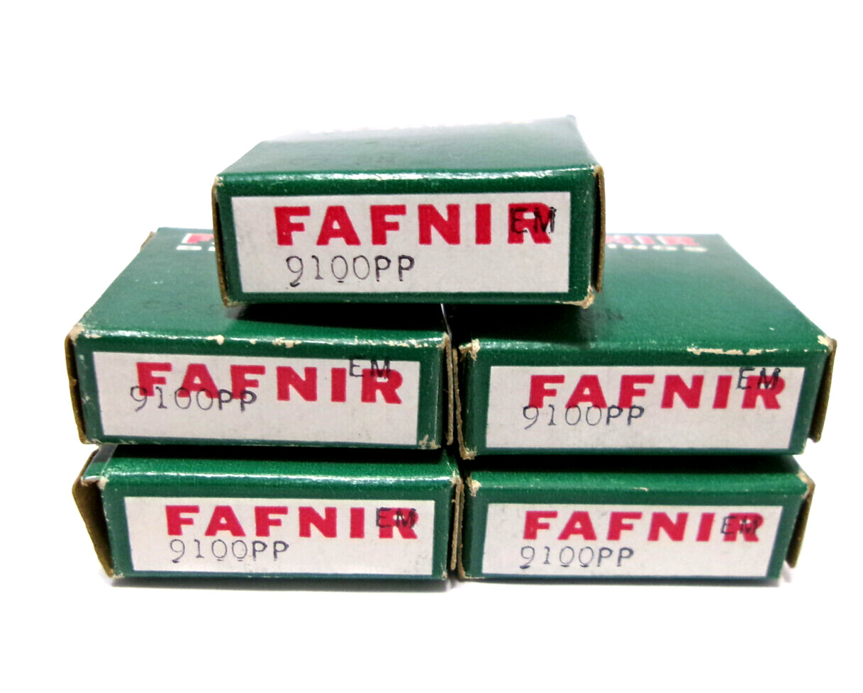 FAFNIR 9100PP Double Sealed Ball Bearing 10x26x8mm