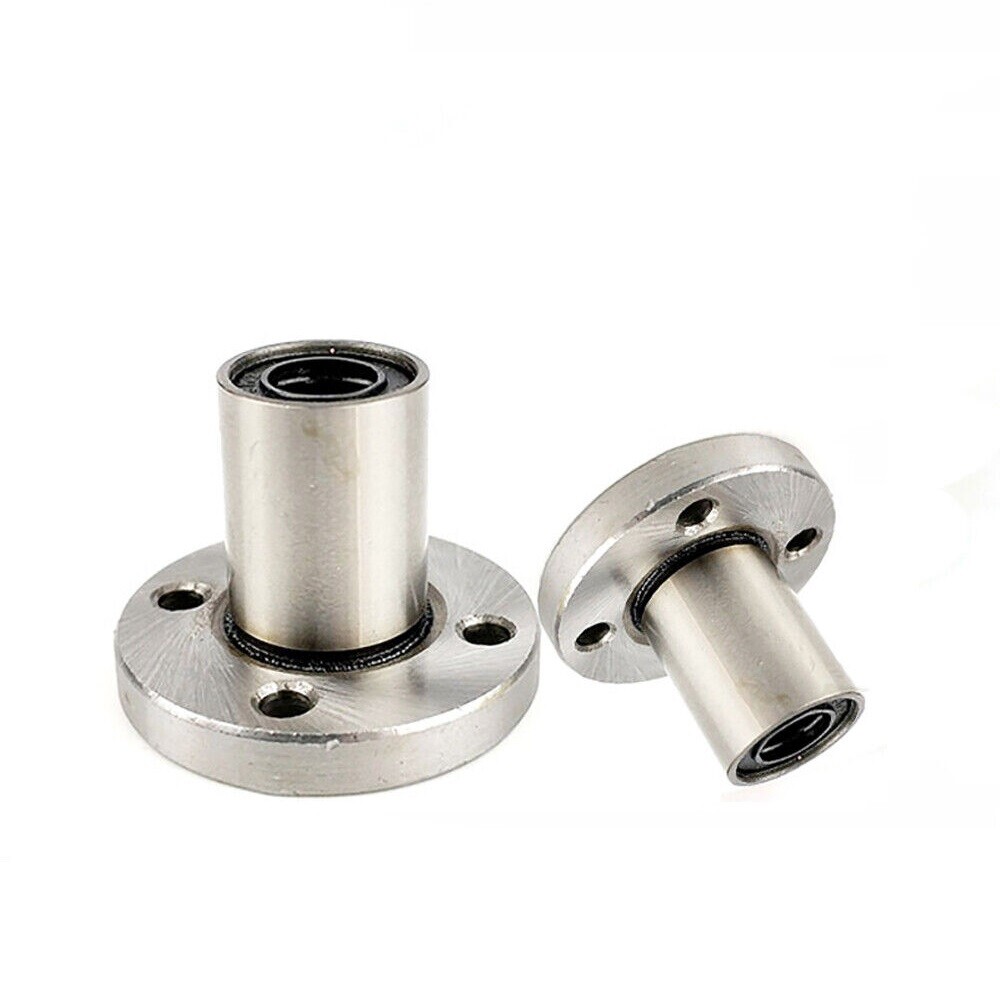 LMF6UU – LMF80UU Round Flange Router Shaft Linear Bushing Bearings Bore 6mm-80mm