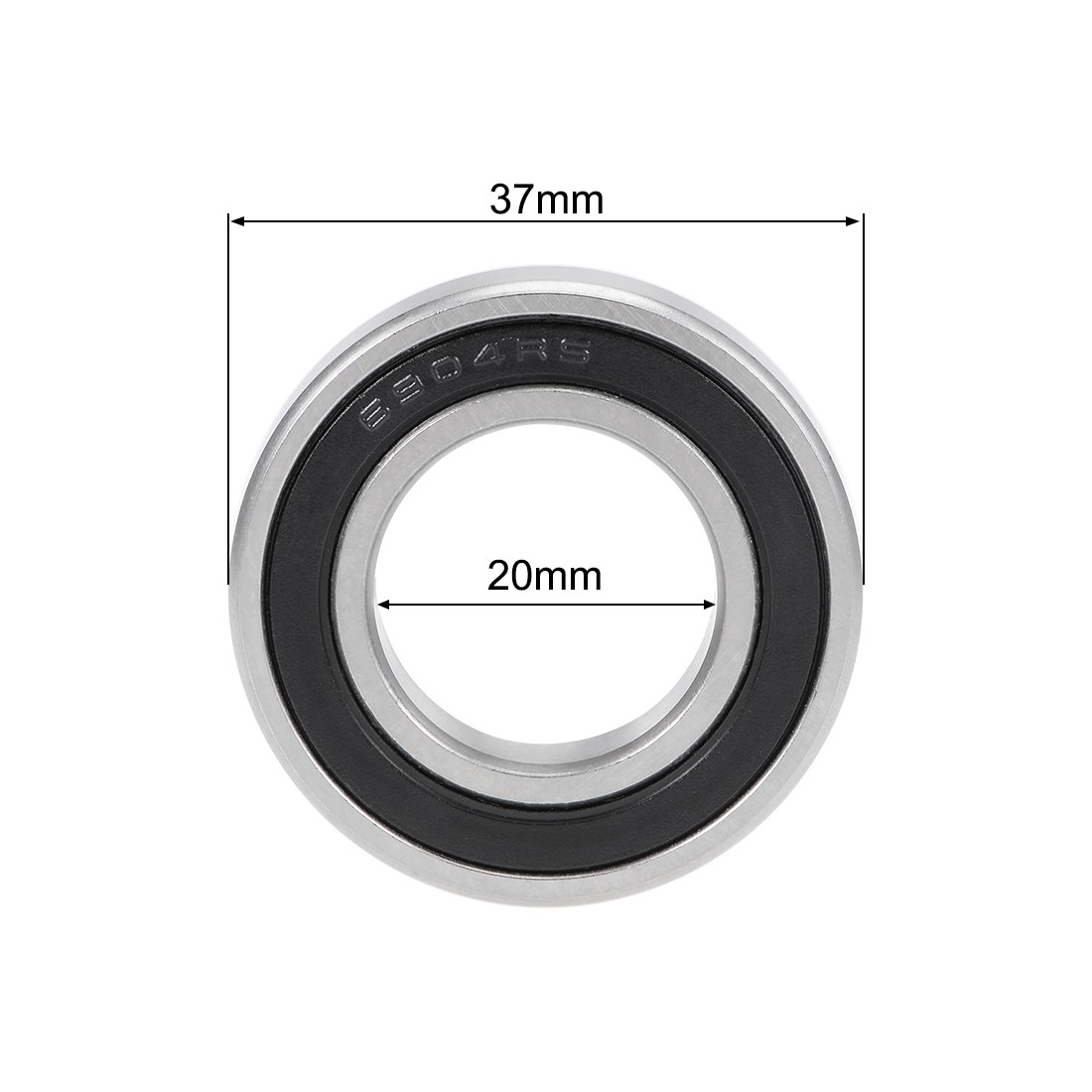 6904-2RS，Ball Bearing 20x37x9mm Double Sealed ABEC-3 Bearings