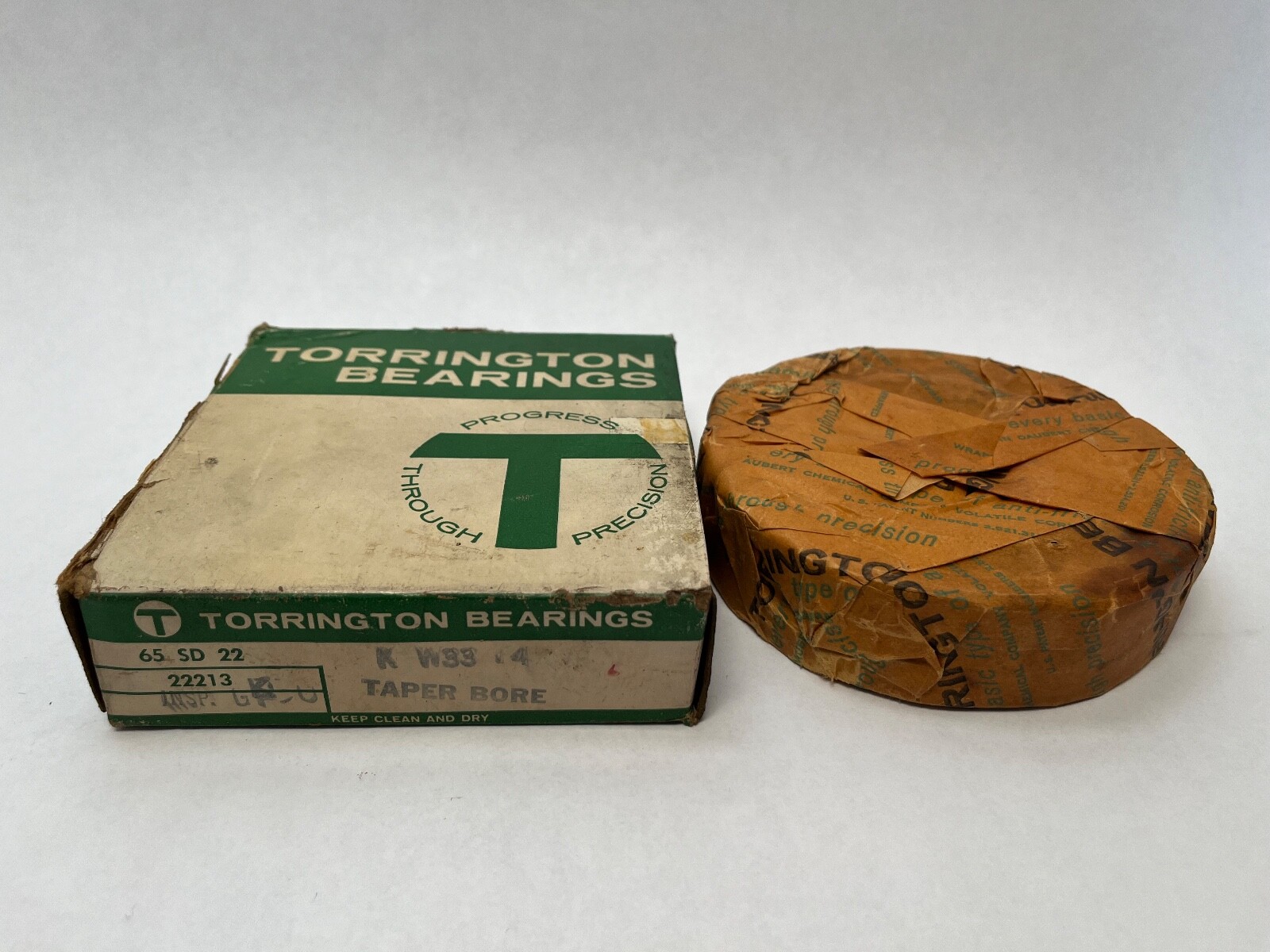 Torrington 22213KW33C3 Spherical Bearing 65x120x31mm 22213-K-W33-C4 65SD22 Italy