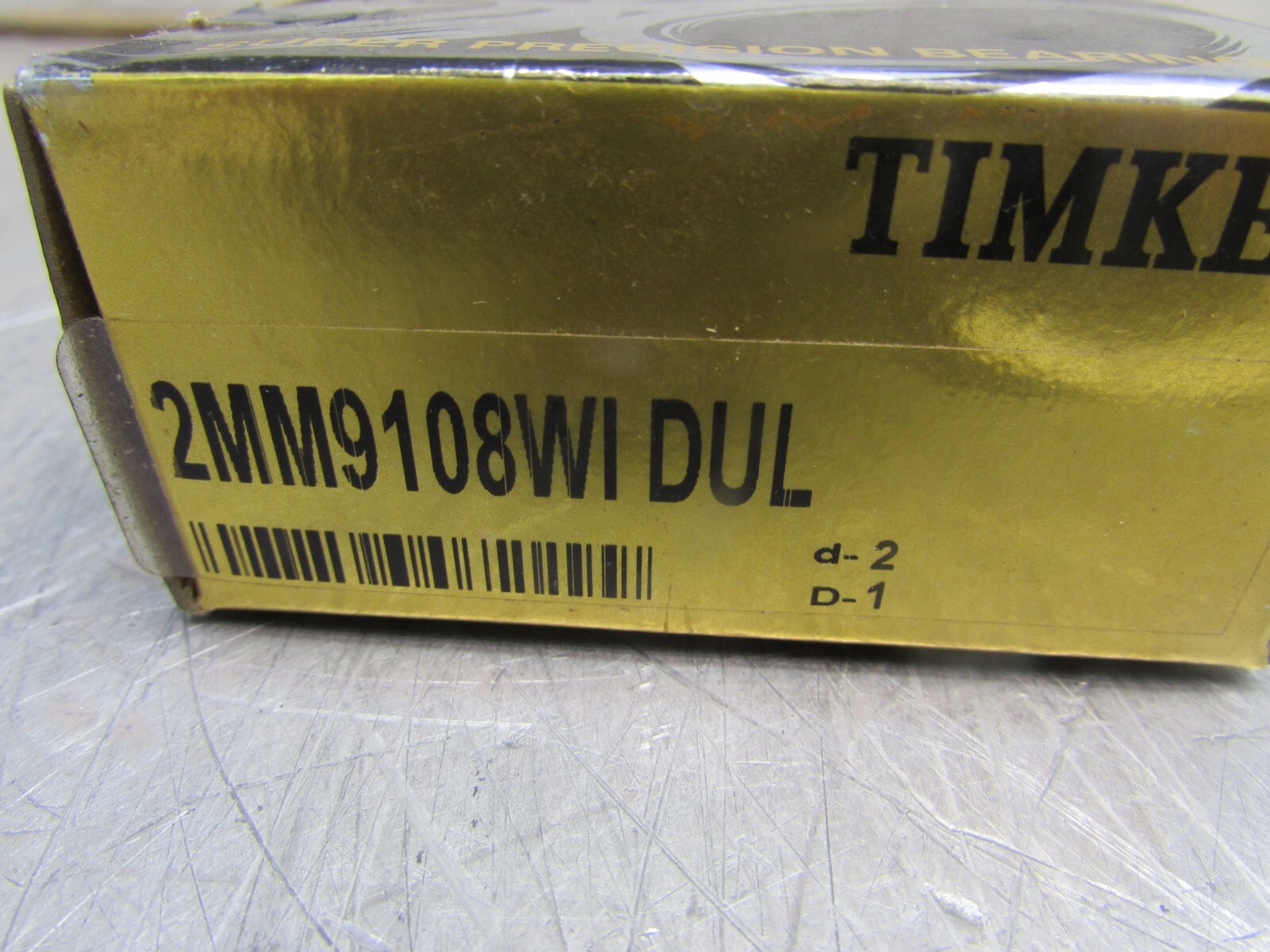 Timken 2MM9108WI DUL ,SUPER Precision Ball Bearing, MATCHED SET! MAKE OFFER!