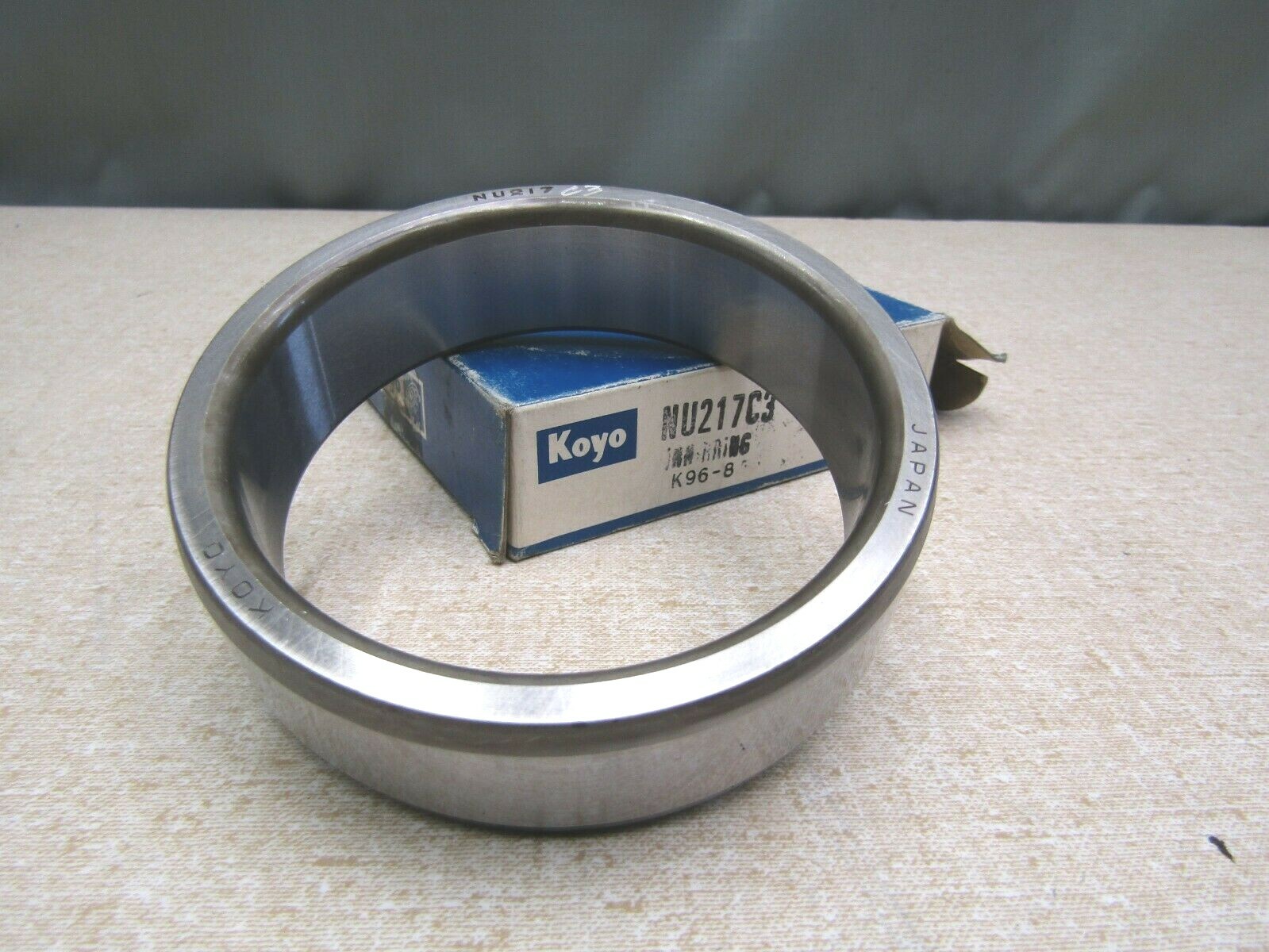 Koyo NU217 C3 85mm X 101.75mm X 28mm Cylindrical Roller Bearing Inner Ring Race