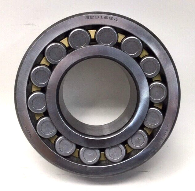 NSK 22316E4 Spherical Roller Bearing 80mm ID 170mm OD 58mm Width Straight Bore