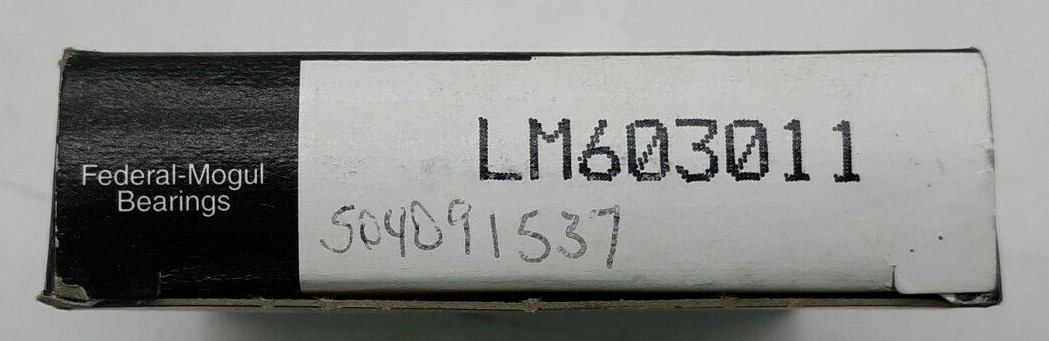 Federal Mogul LM603011 Tapered Roller Bearing Cup Lot of 3