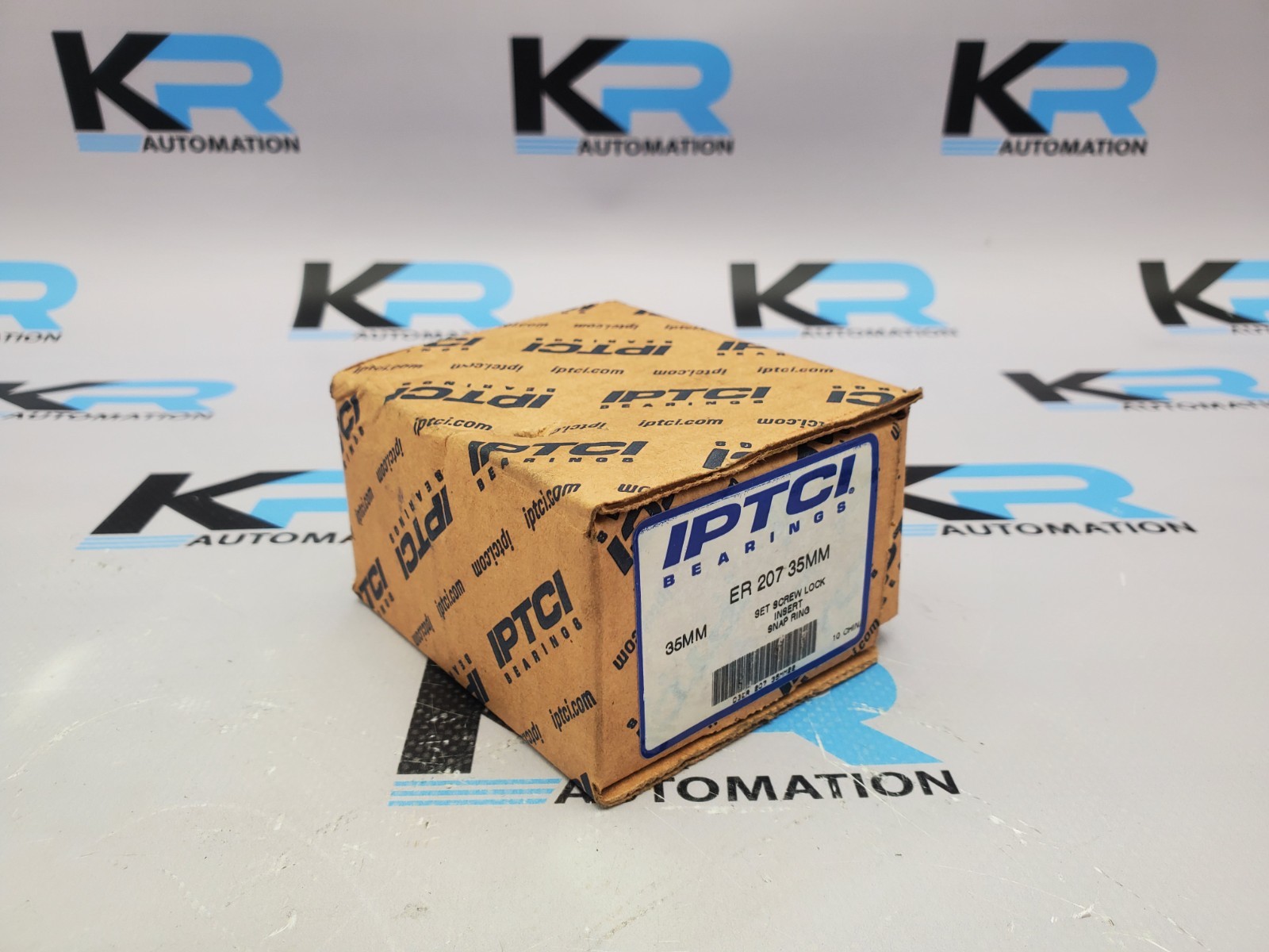 IPTCI ER 207 35MM Set Screw Lock Insert Snap Ring Bearing