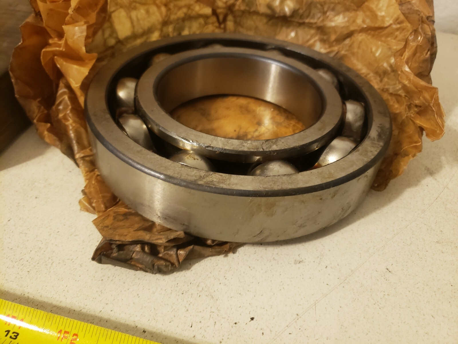 NOS Norma-Hoffman NH 222 222K Single Row Ball Bearing MADE IN USA