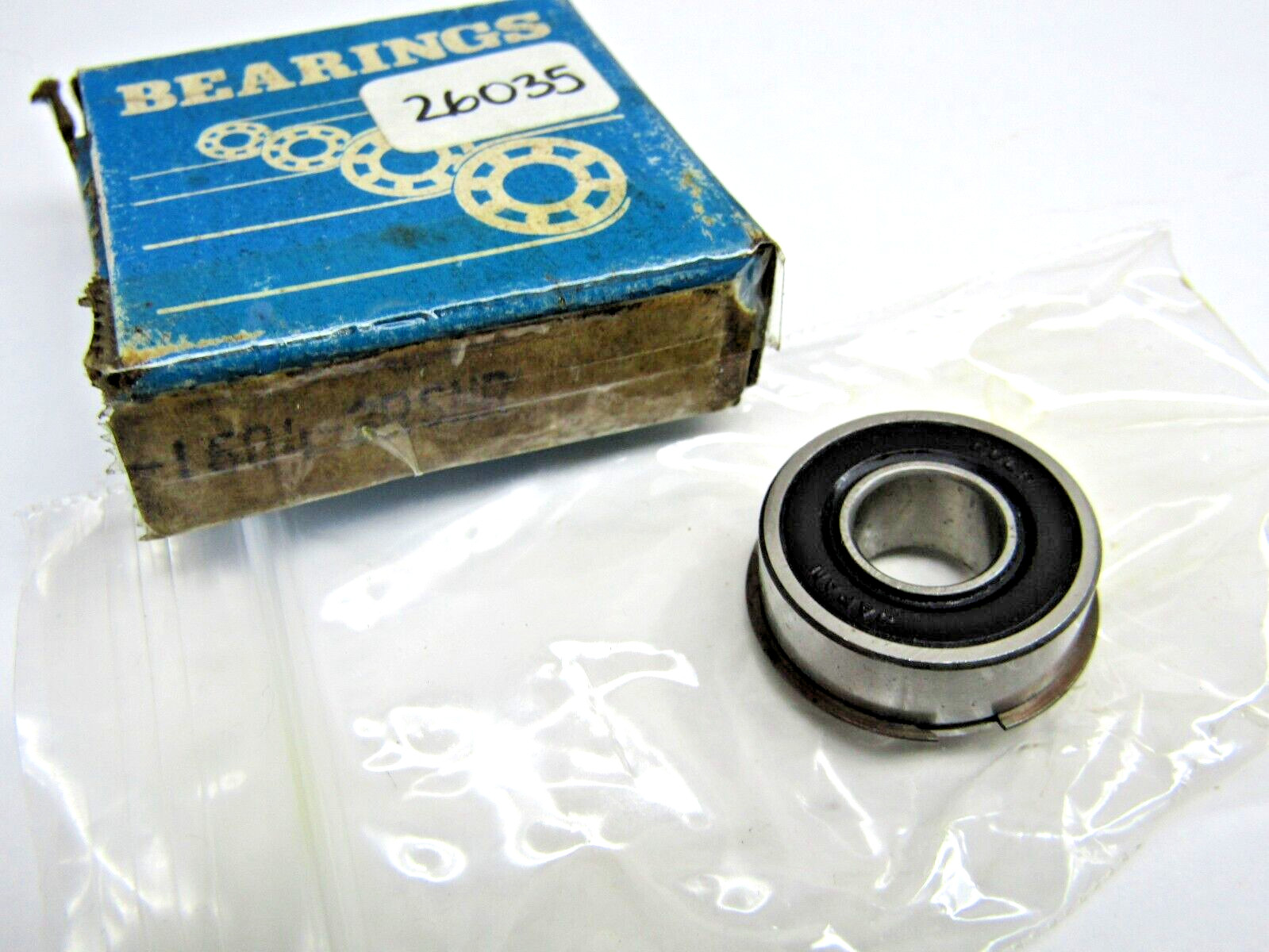Gulf 1604-2RSNR 3/8″ X 7/8″ X 9/32″ Sealed Snap Ring Bearing Made in Japan