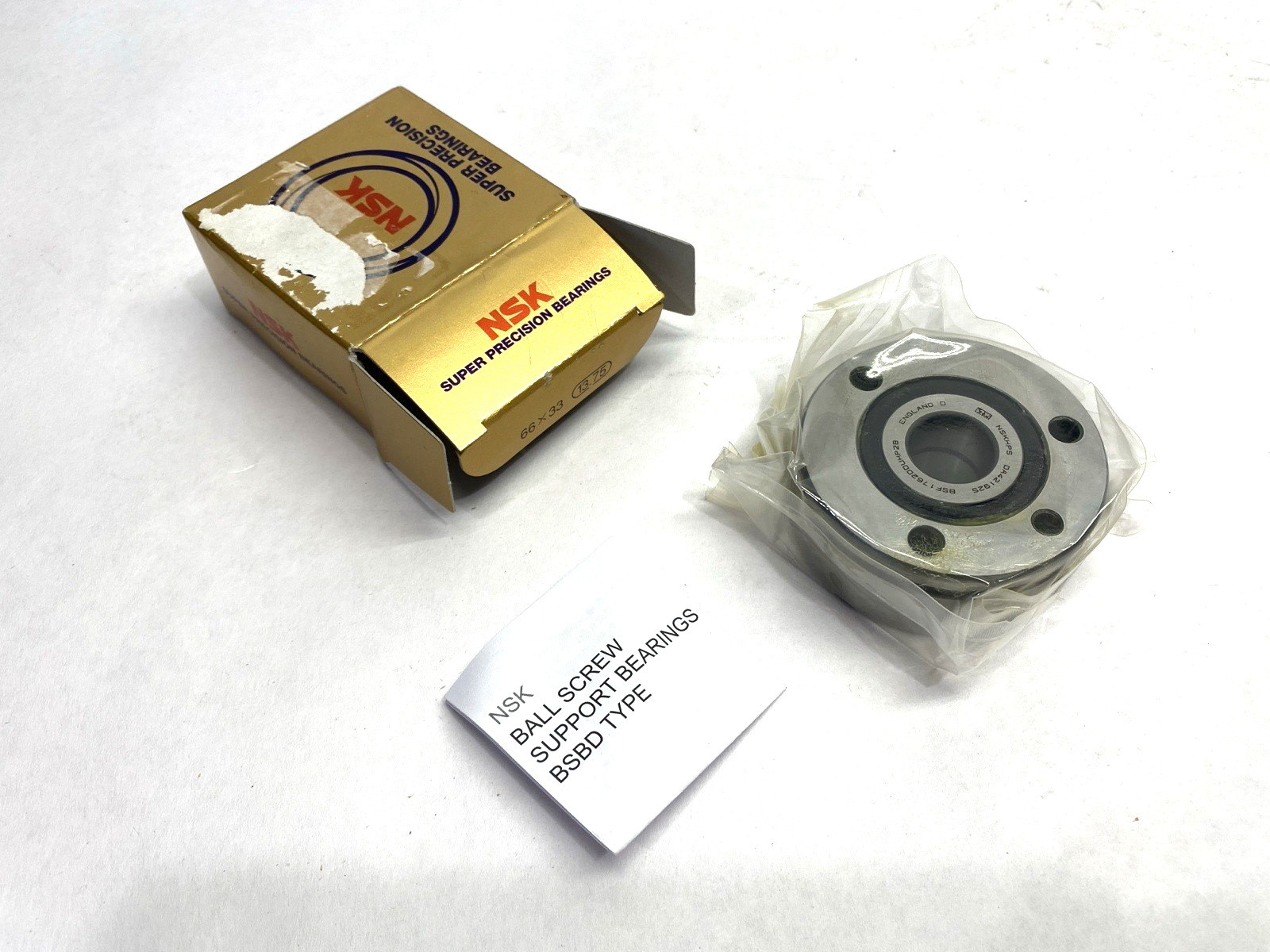 NSK BSF1762DDUHP2B Double Row Bearing 17mm Bore Dia. 62mm OD