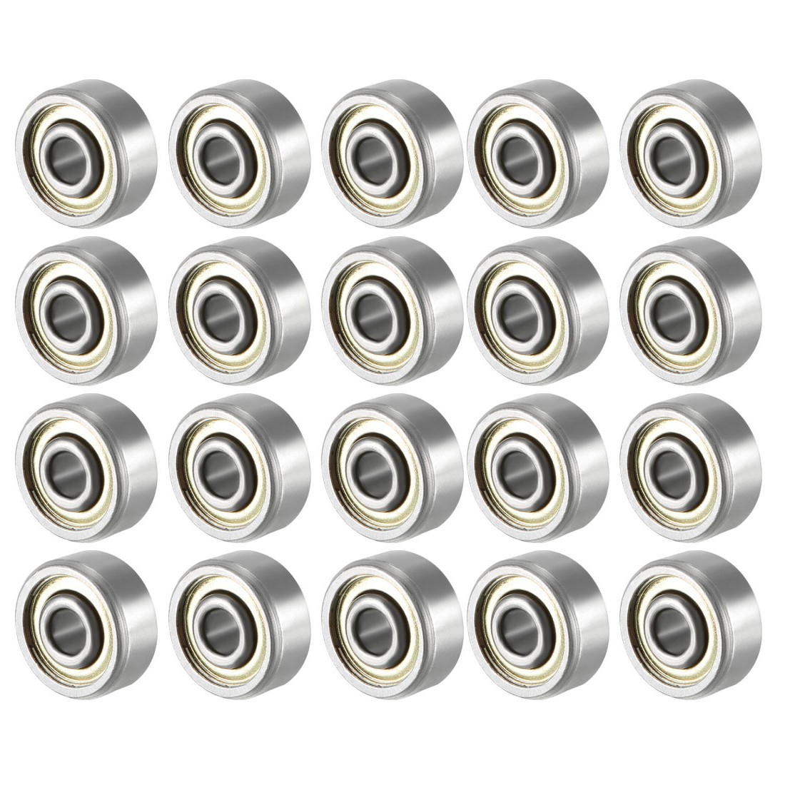 20pcs 623ZZ Deep Groove Ball Bearing For Equipment Steel Double Shield 3x10x4mm