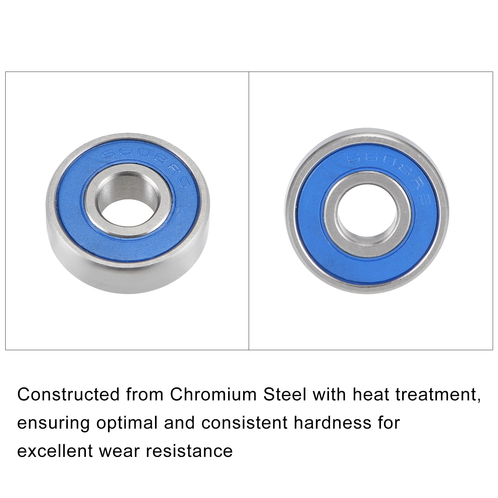 Bearings Sealed 8mmx22mmx7mm) 10Pcs, Stainless Steel Double (S608-2RS,