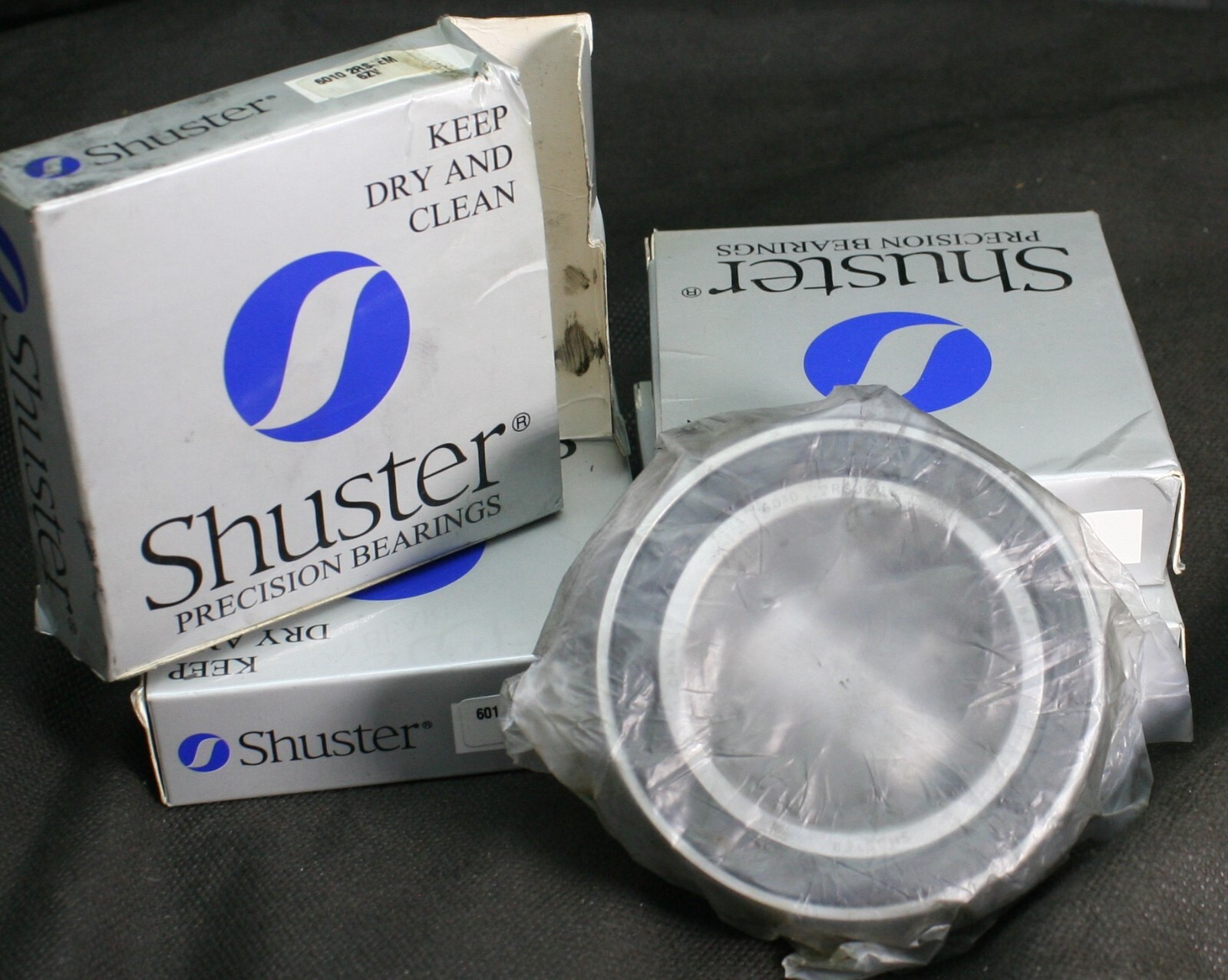 One (1) Shuster 6010 2RSJEM 6ZV Deep Groove Bearing 50MM Bore China NEW