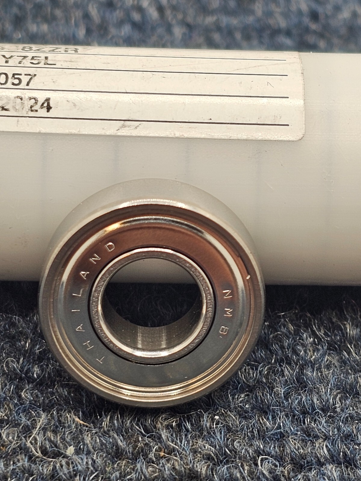 ( QTY 50 ) NMB A3P25LY75L Flange Miniature Ball Bearing Metal Sealed, TFXF88057