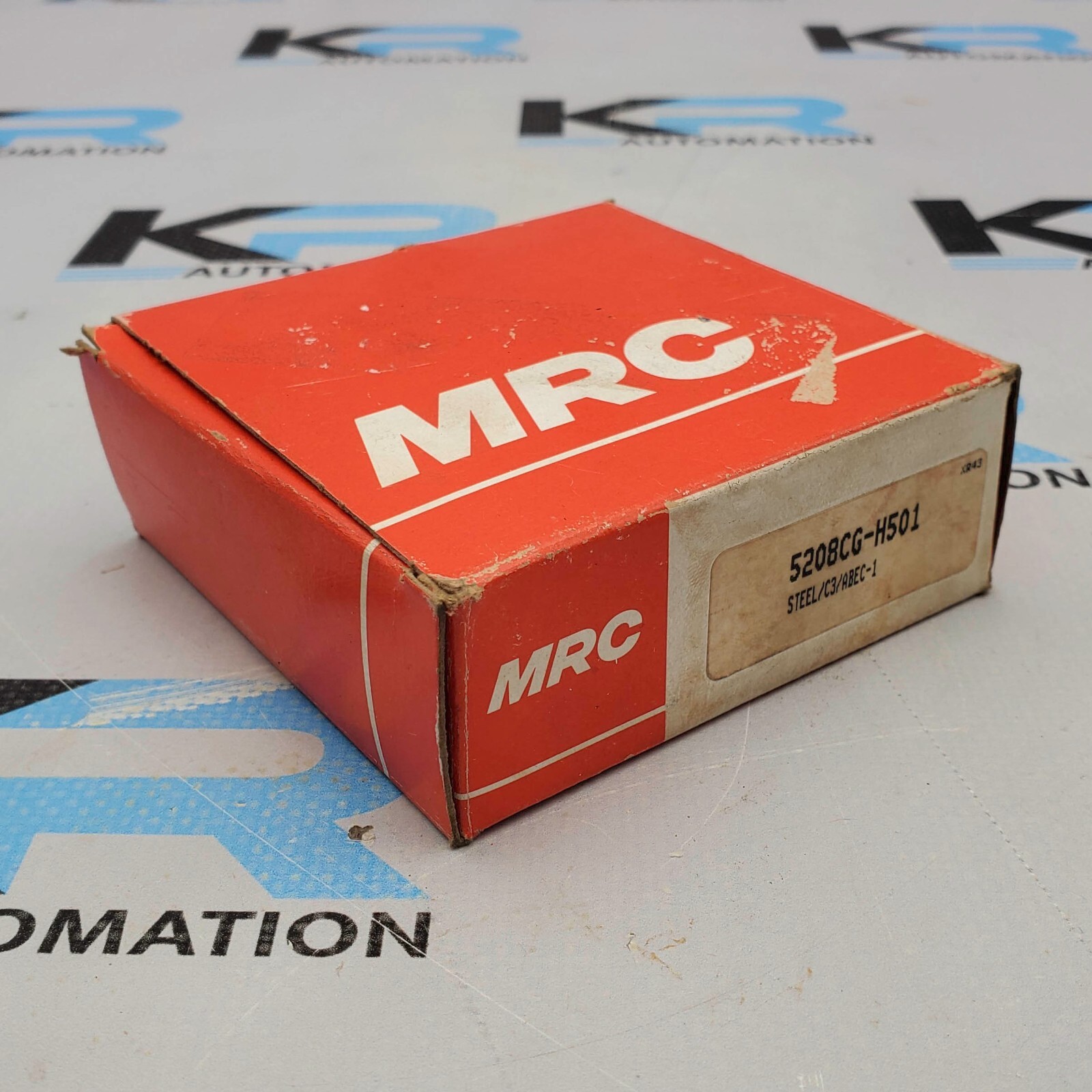 NEW MRC 5208CG-H501 Double Row Angular Contact Bearing W/ Snap Ring